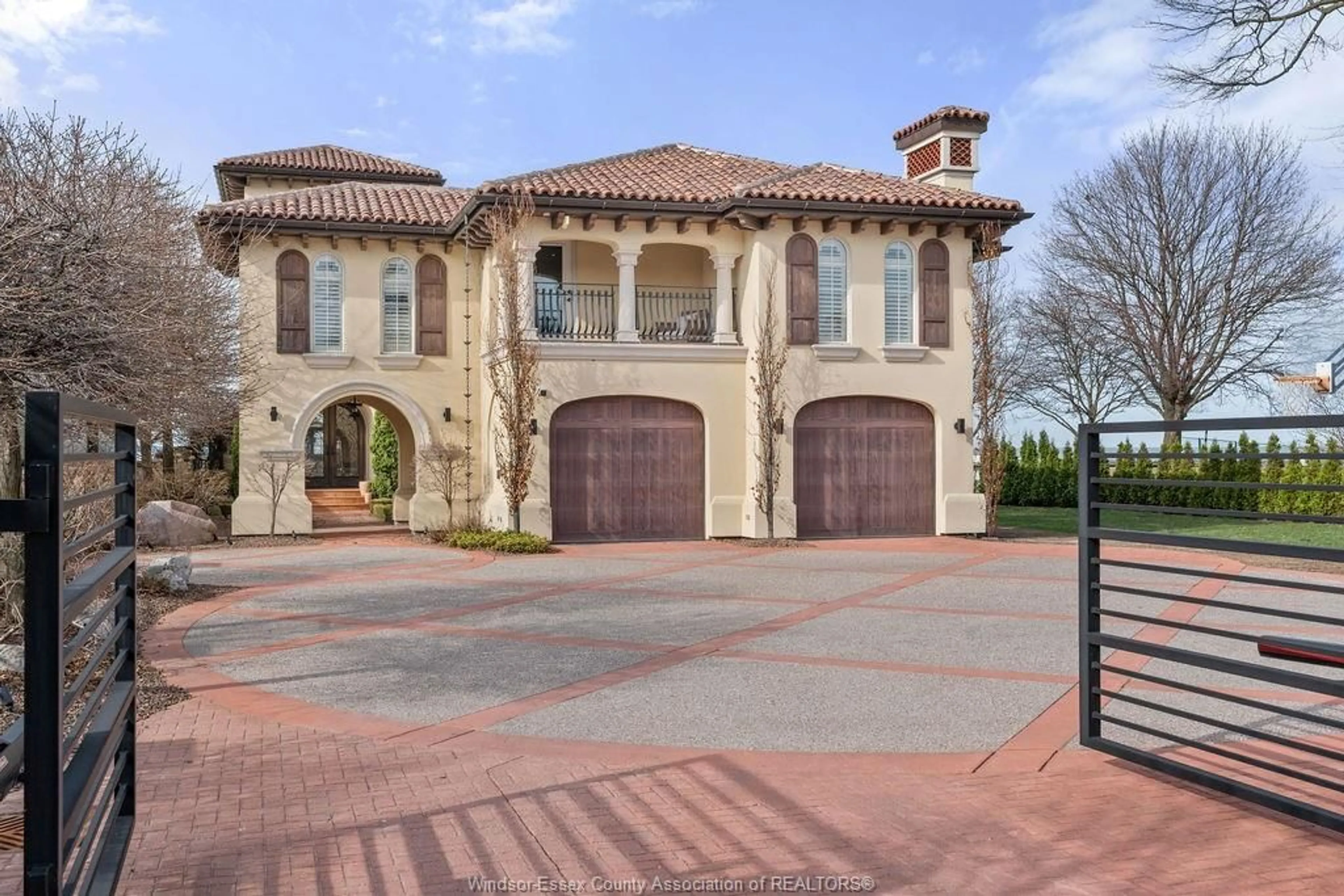 Home with brick exterior material, street for 13038 RIVERSIDE Dr, Tecumseh Ontario N8N 1A8