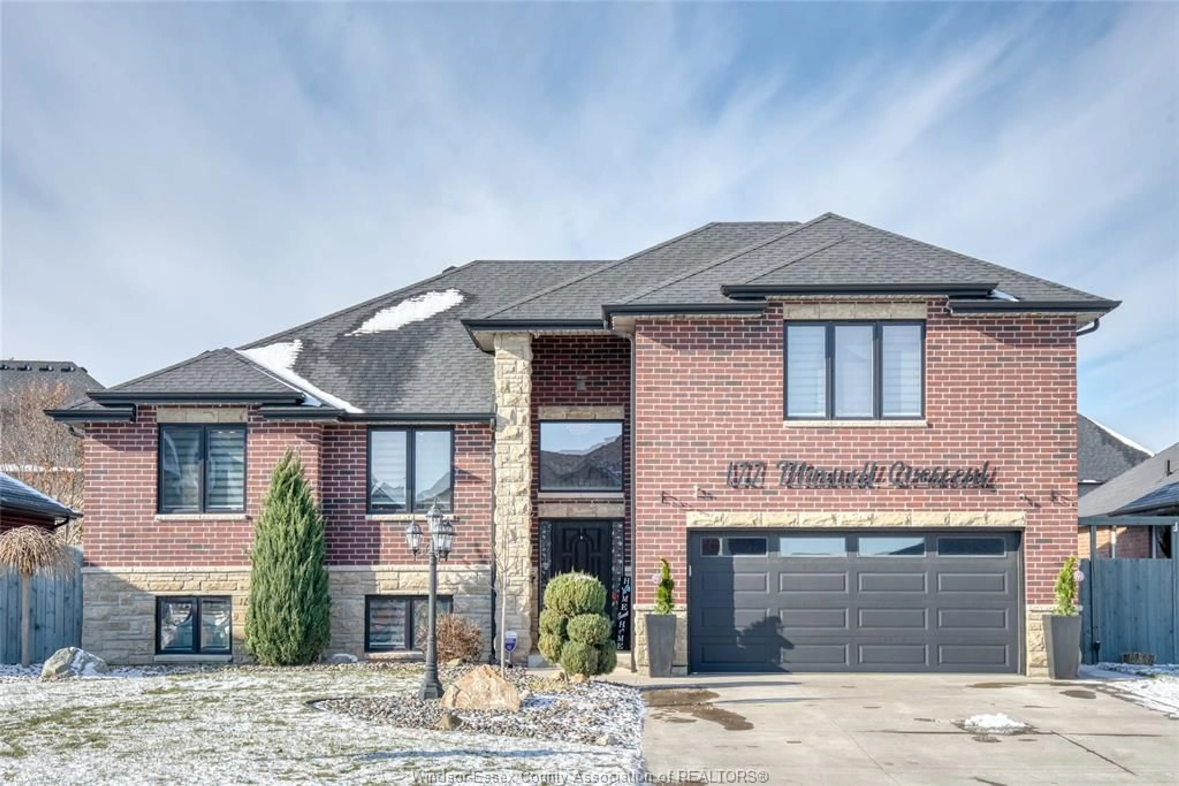 Home with brick exterior material, street for 177 MAXWELL Cres, Lakeshore Ontario N8L 0T1