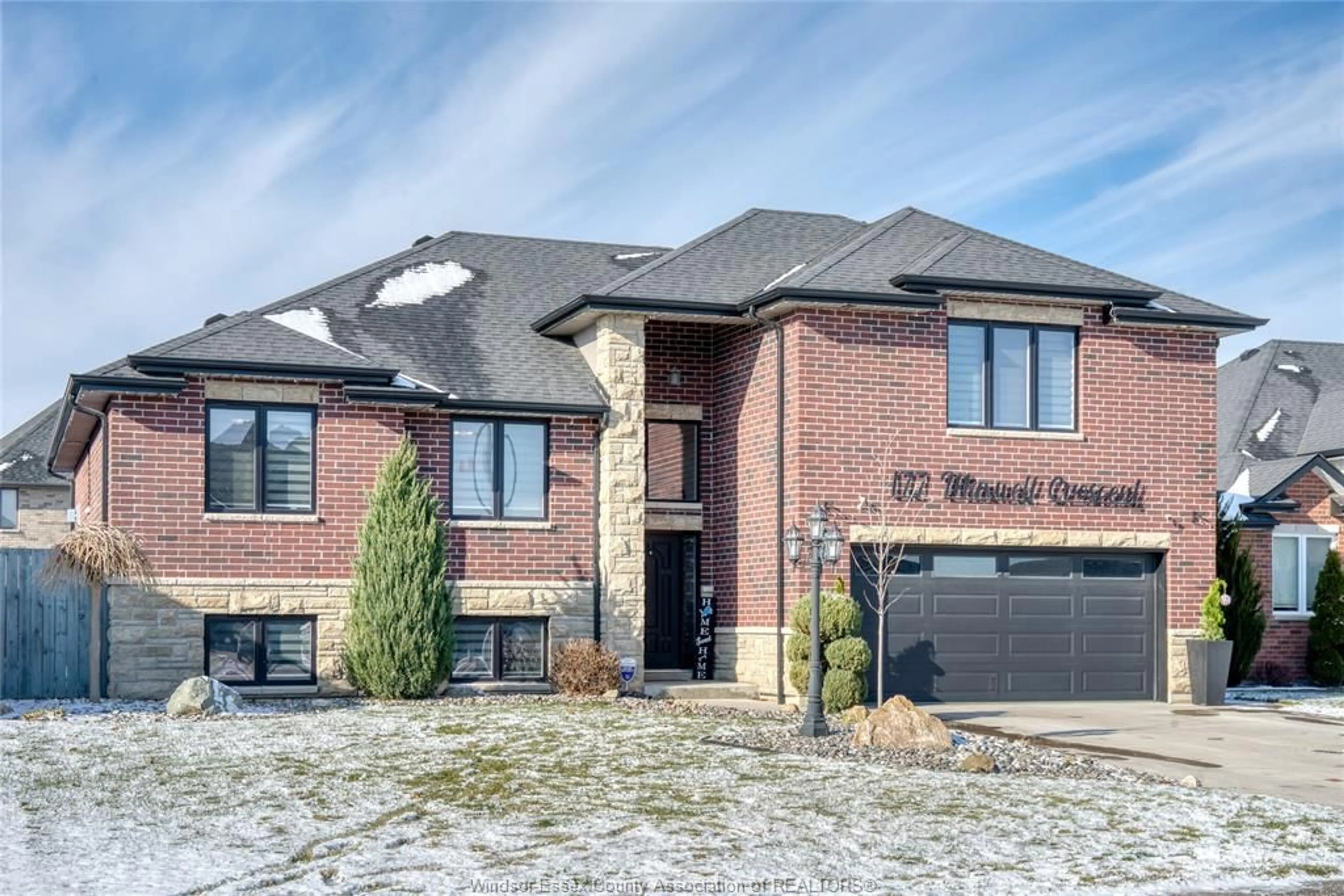 Home with brick exterior material, street for 177 MAXWELL Cres, Lakeshore Ontario N8L 0T1