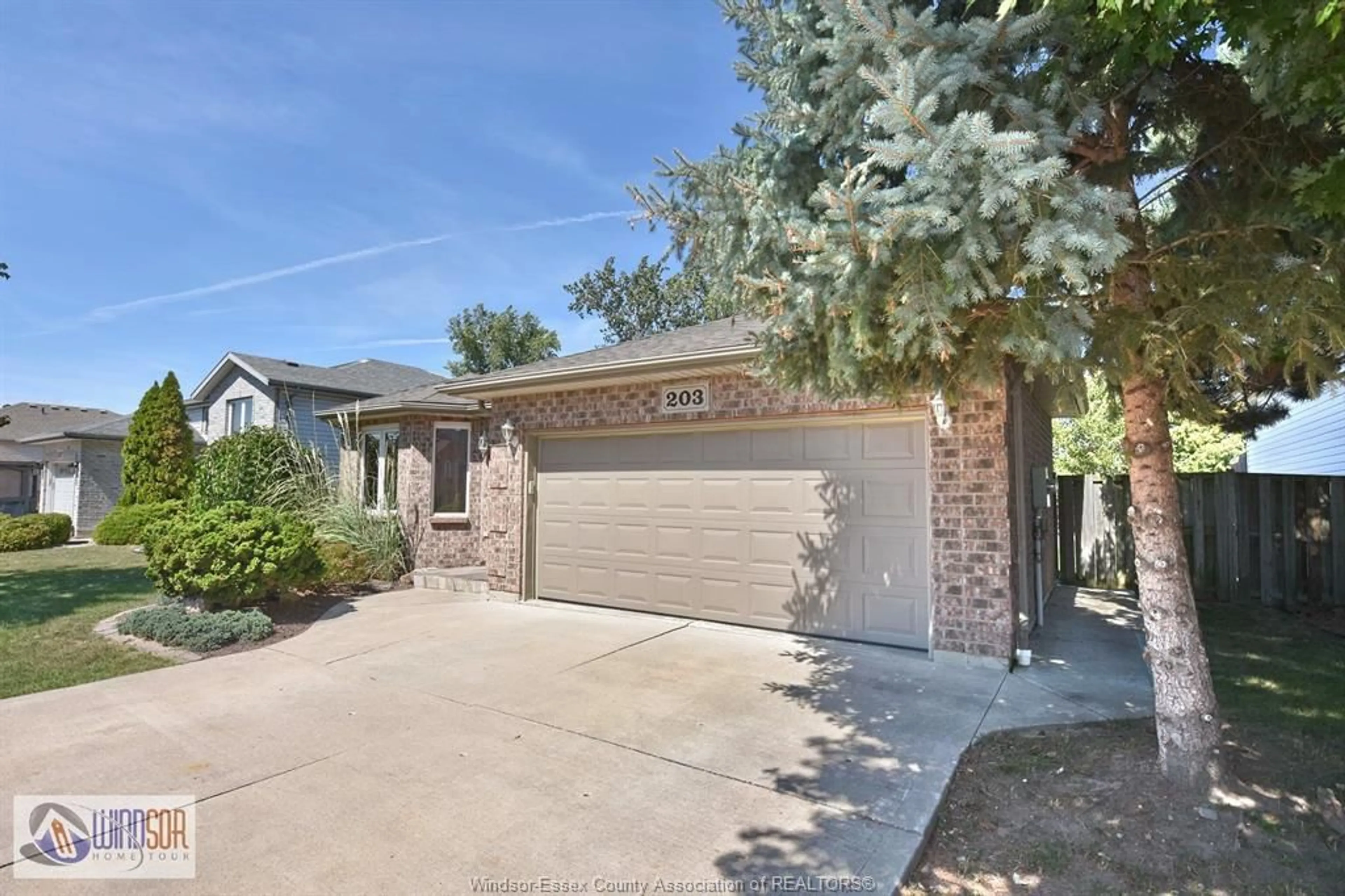 Home with brick exterior material, street for 203 MOUSSEAU, Belle River Ontario N0R 1A0