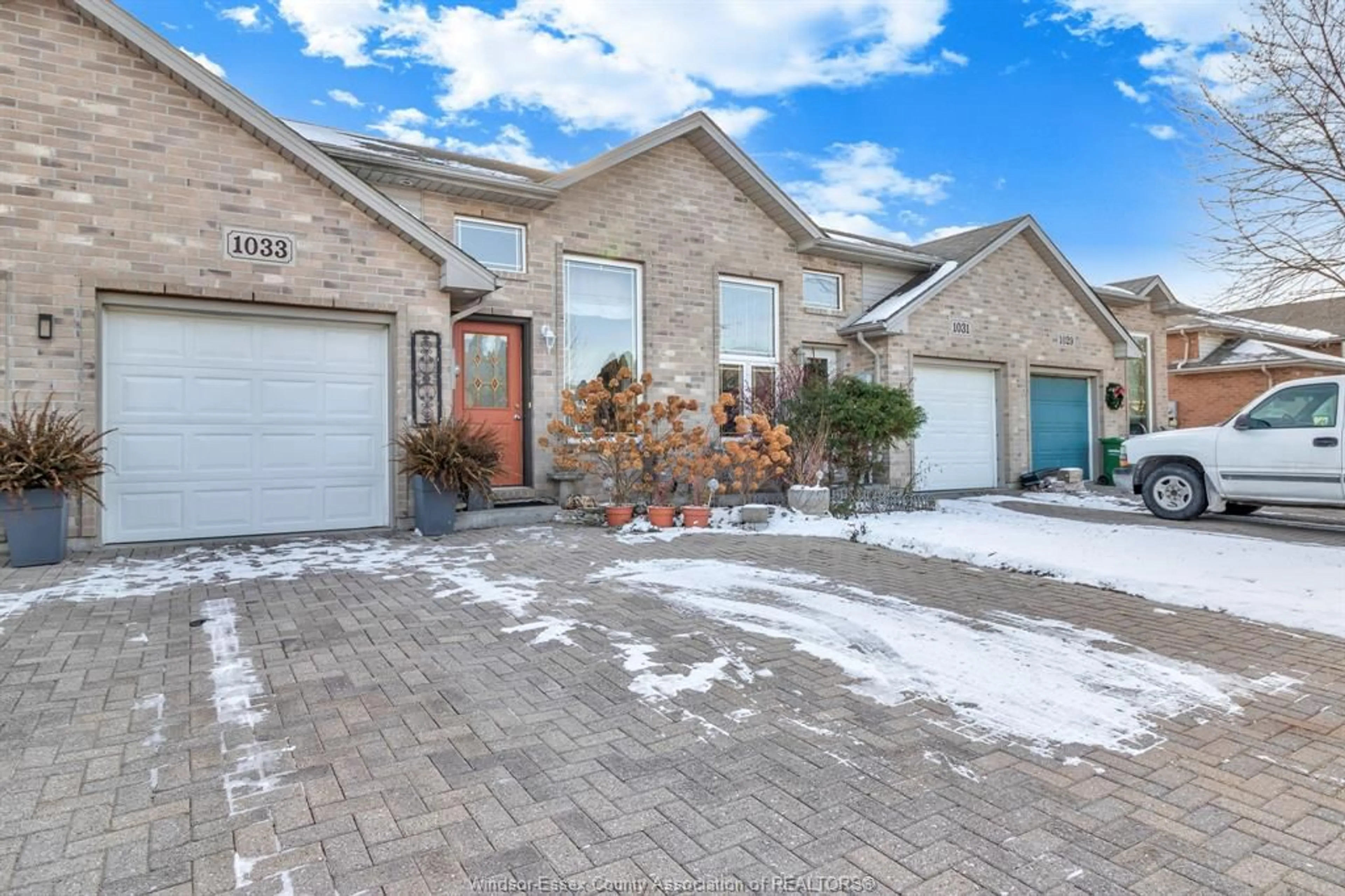 Home with brick exterior material, street for 1033 KING RICHARD Crt, Lakeshore Ontario N8L 0V1