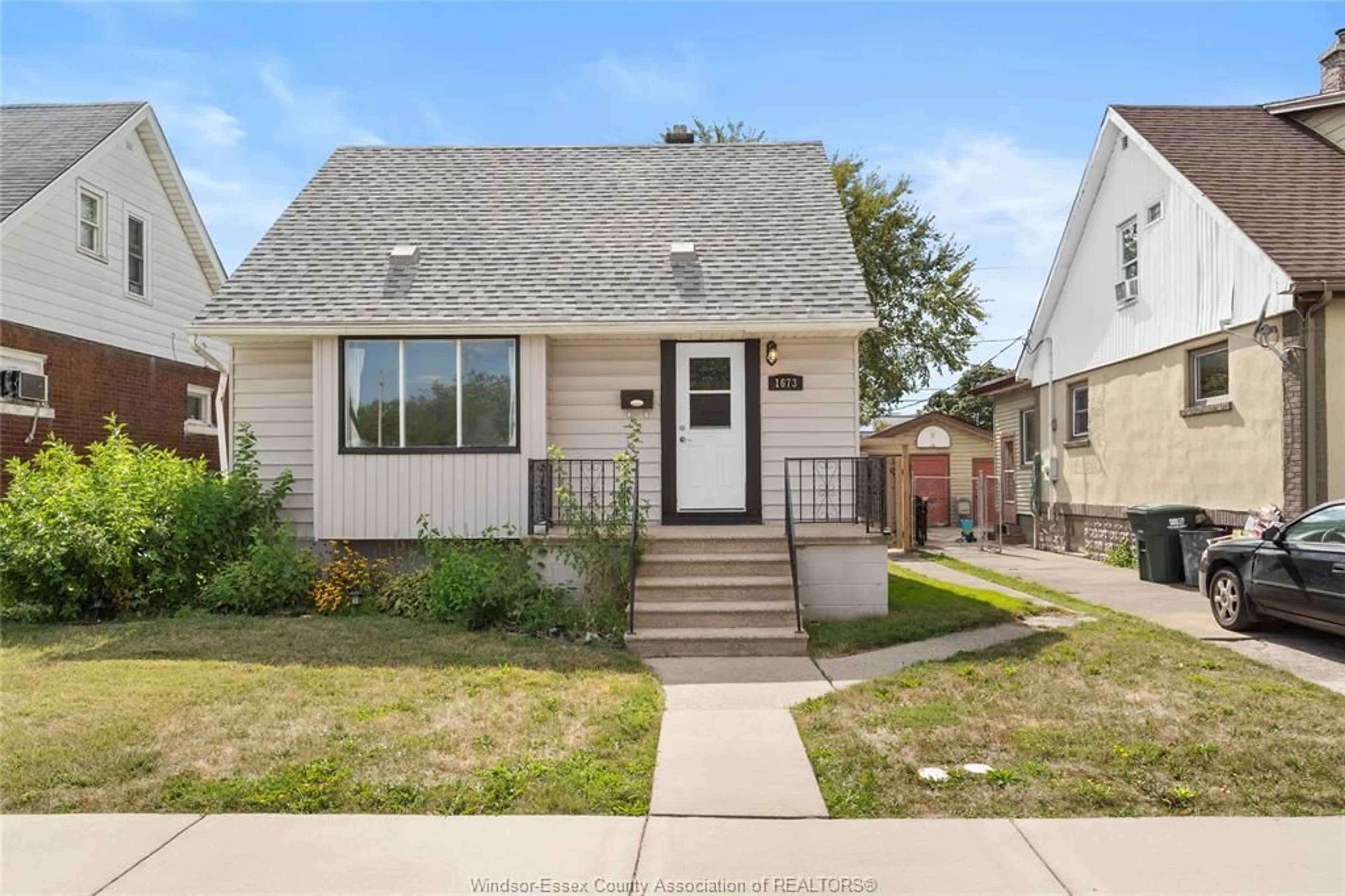 Home with vinyl exterior material, street for 1673 FRANCOIS Rd, Windsor Ontario N8Y 4L8