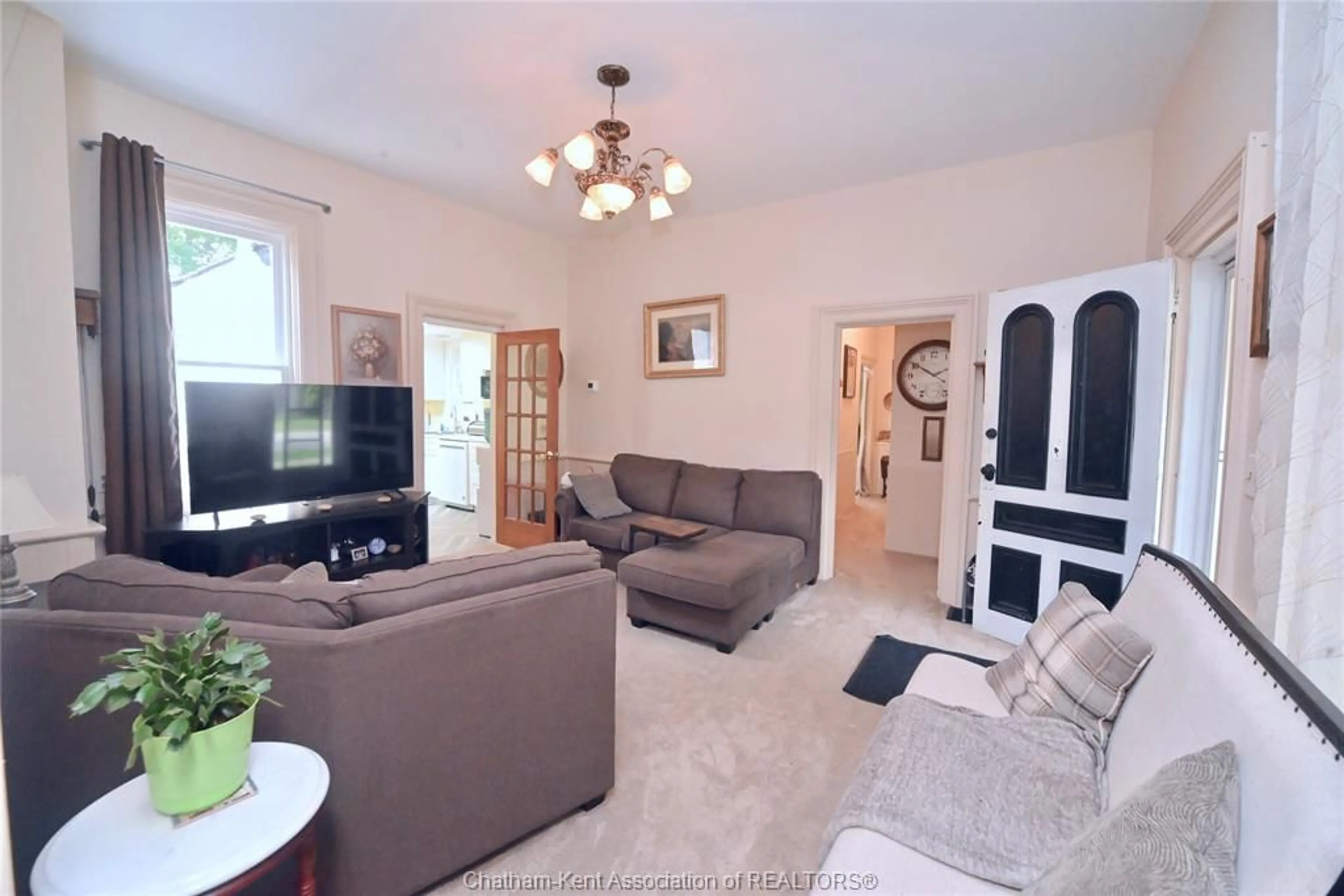 Living room with furniture, unknown for 49 Erie St, Ridgetown Ontario N0P 2C0