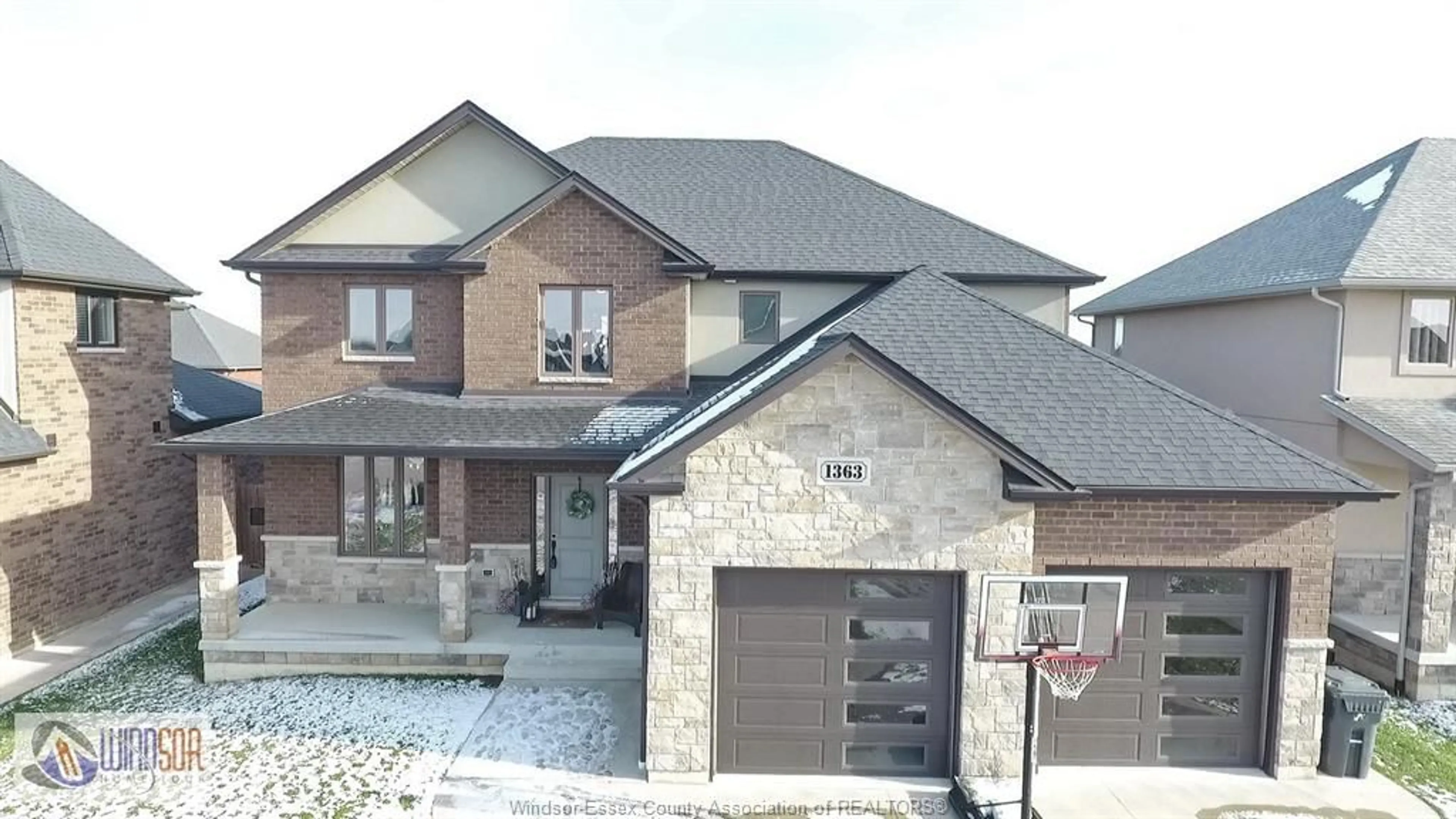 Home with brick exterior material, street for 1363 PASCAL Ave, Lakeshore Ontario N8L 0T6