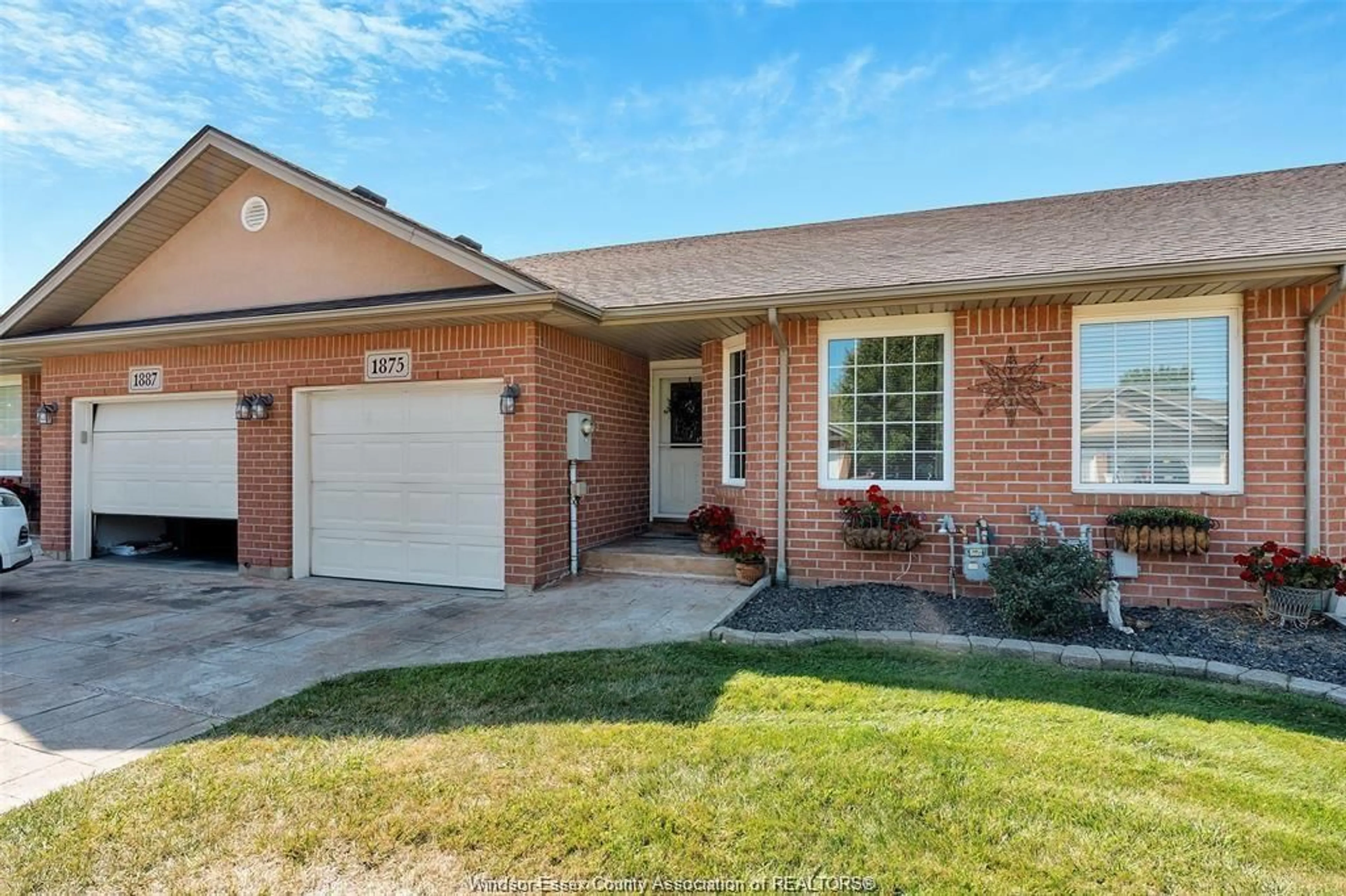 Home with brick exterior material, street for 1875 Chateau, Windsor Ontario N8P 1M6