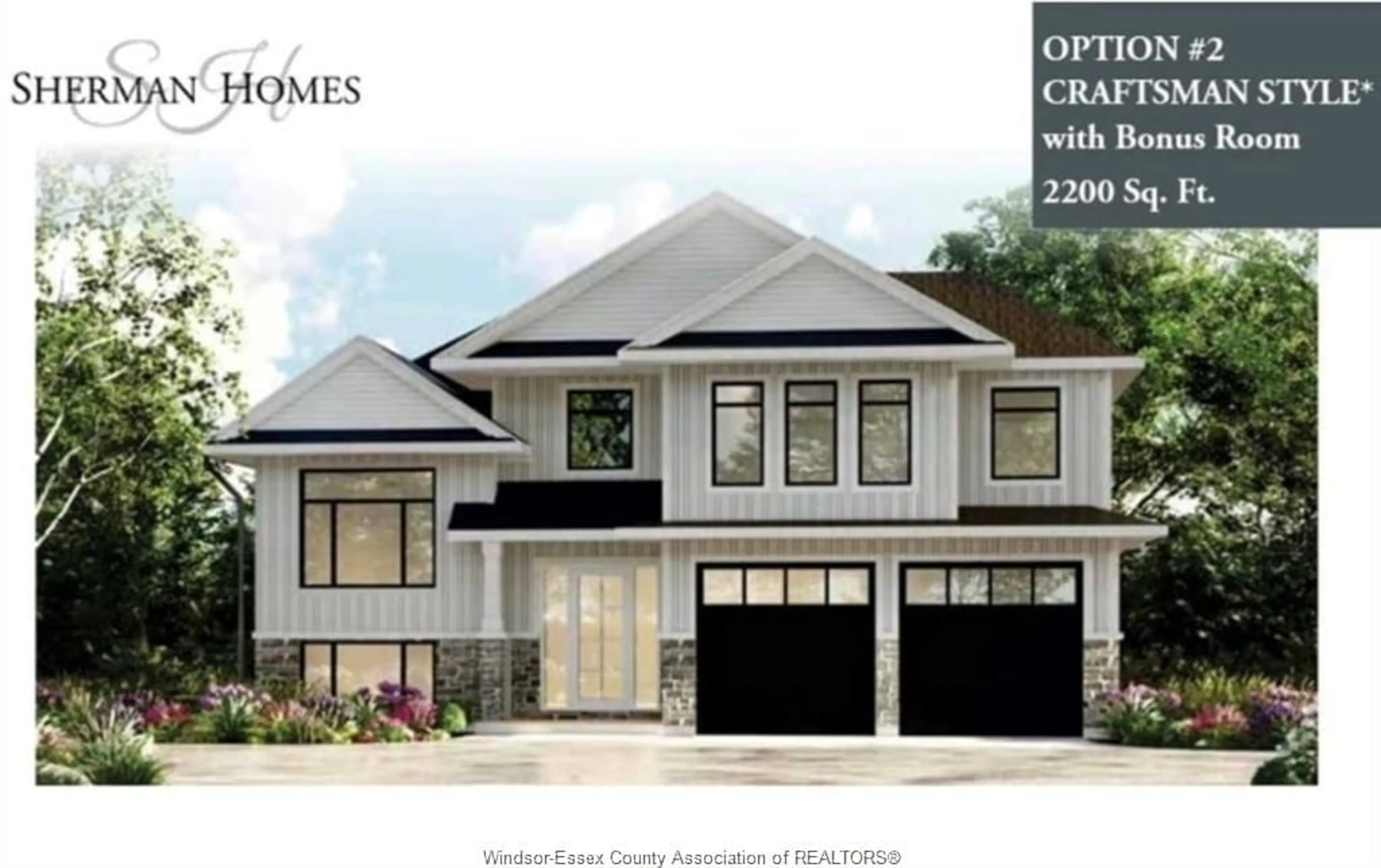 Home with brick exterior material, street for 1958 SHAWNEE Rd, Tecumseh Ontario N8N 1S8