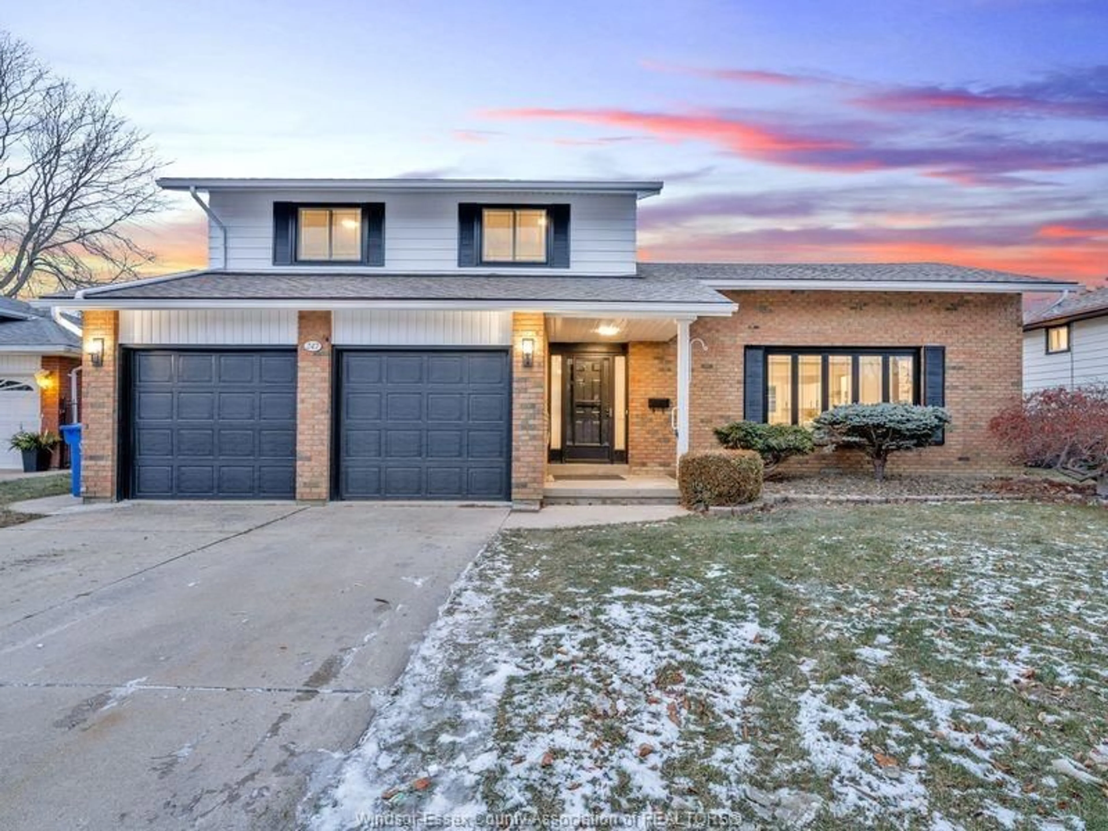 Home with brick exterior material, street for 247 GEORGE Cres, Belle River Ontario N0R 1A0