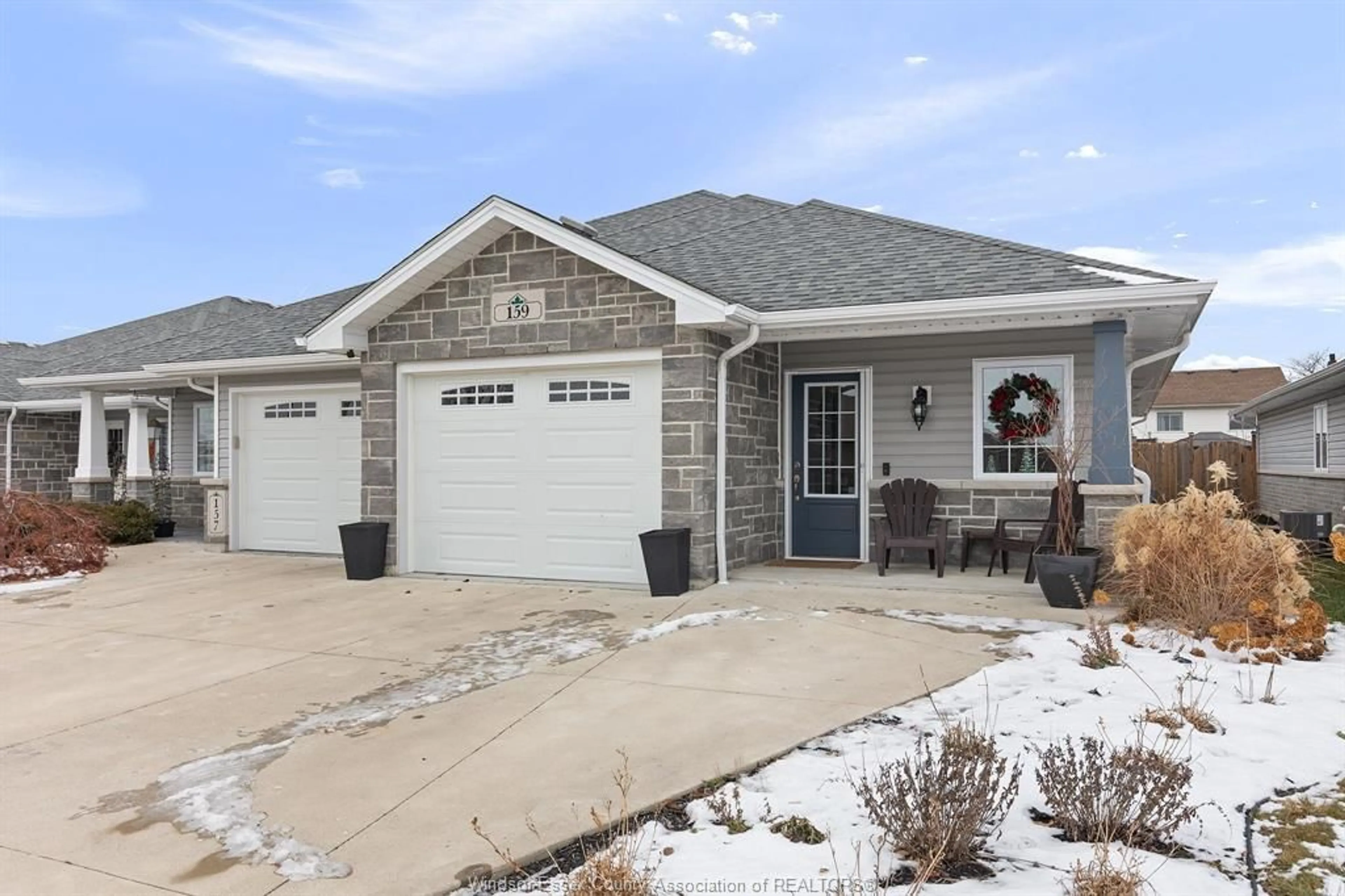 Home with brick exterior material, street for 159 MEADOWVIEW Ave, Amherstburg Ontario N9V 0E9