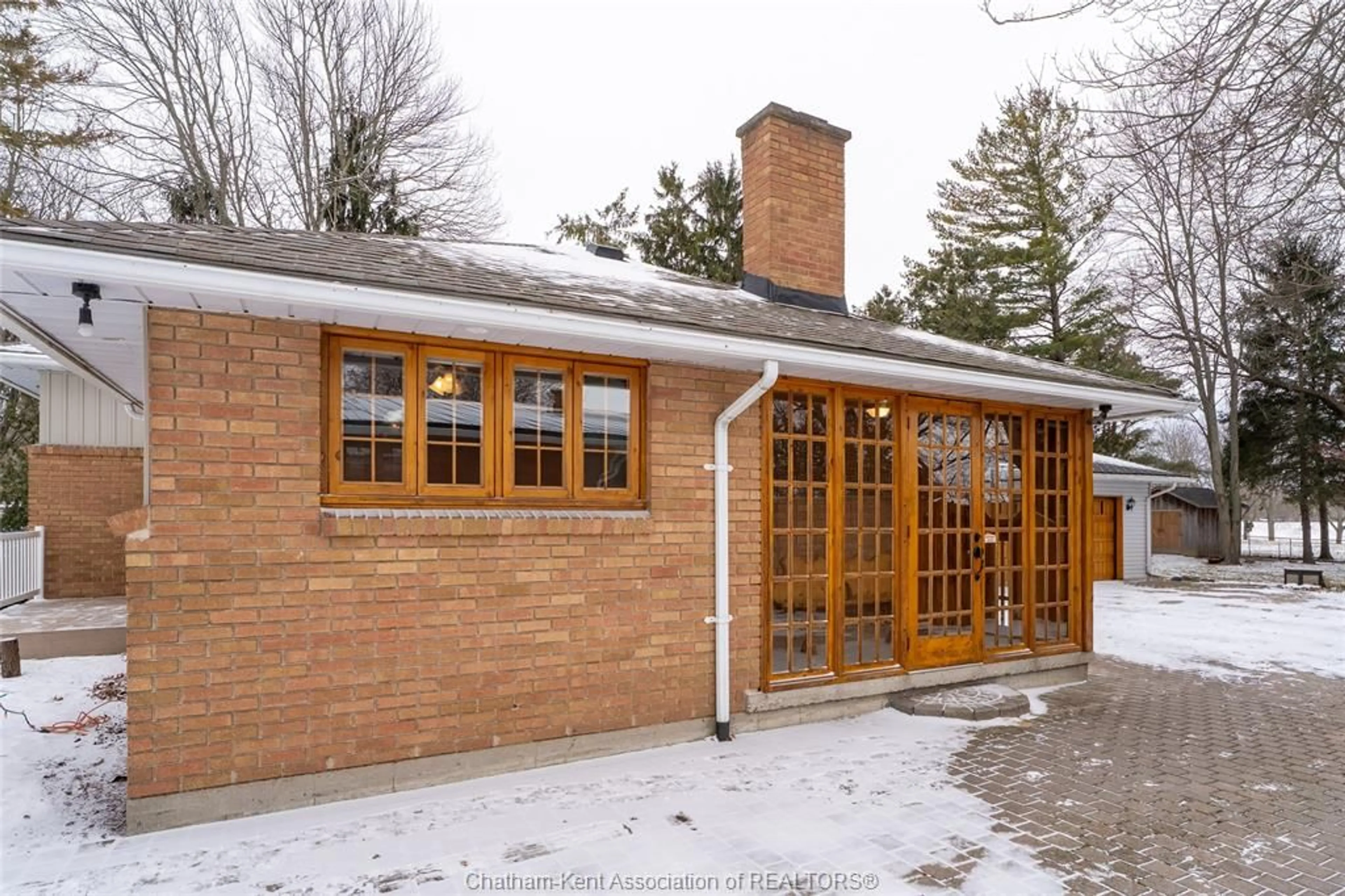 Home with brick exterior material, street for 15 Detroit Dr, Chatham Ontario N7M 2M2