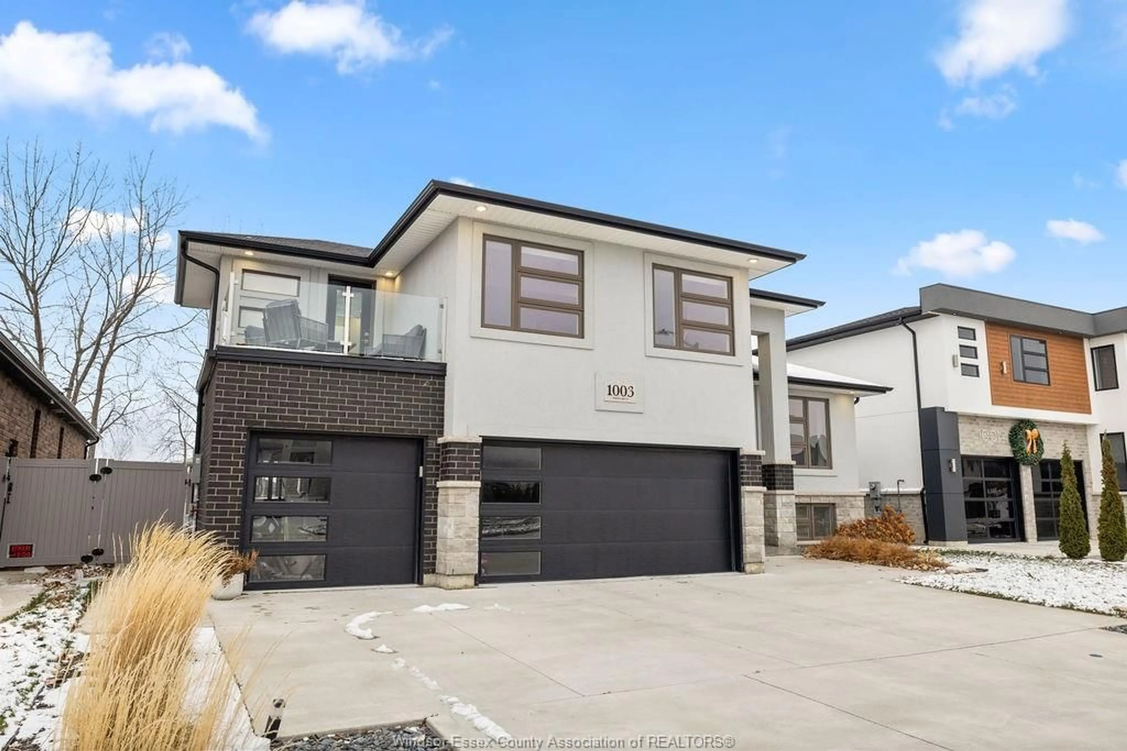 Home with brick exterior material, street for 1003 CHATEAU Ave, Windsor Ontario N8P 0E6