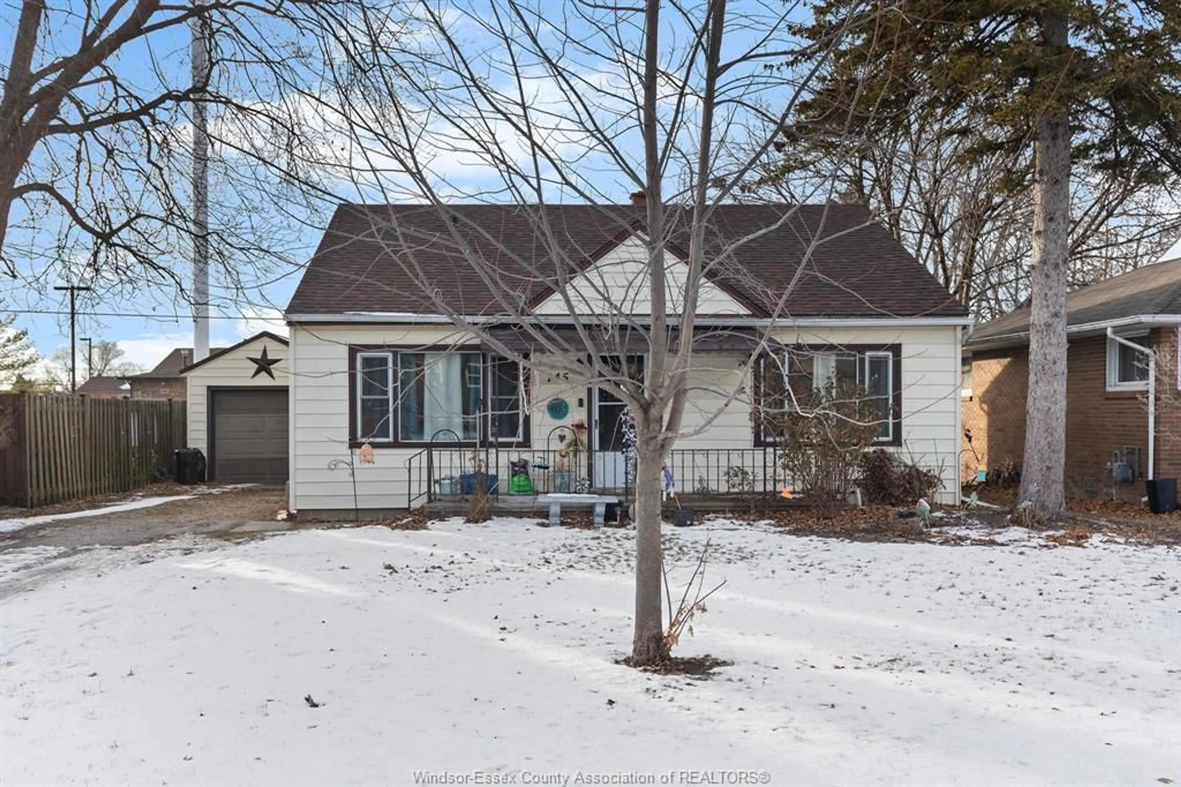 Home with vinyl exterior material, street for 145 ST. PIERRE, Tecumseh Ontario N8N 1Y7