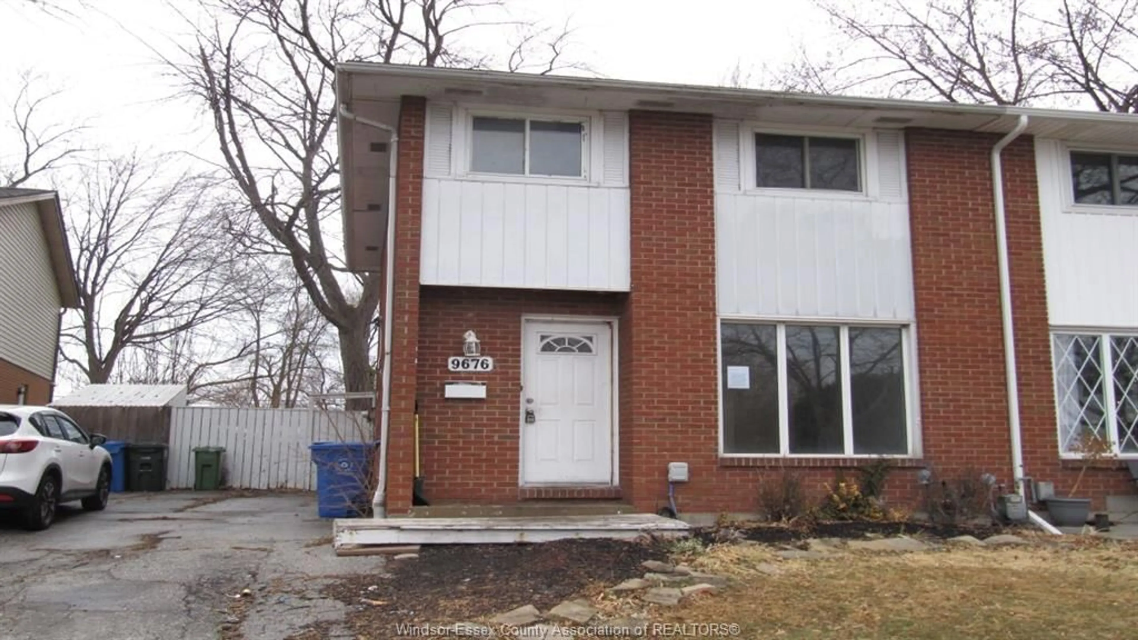Home with brick exterior material, street for 9676 Melville, Windsor Ontario N8R 1B3