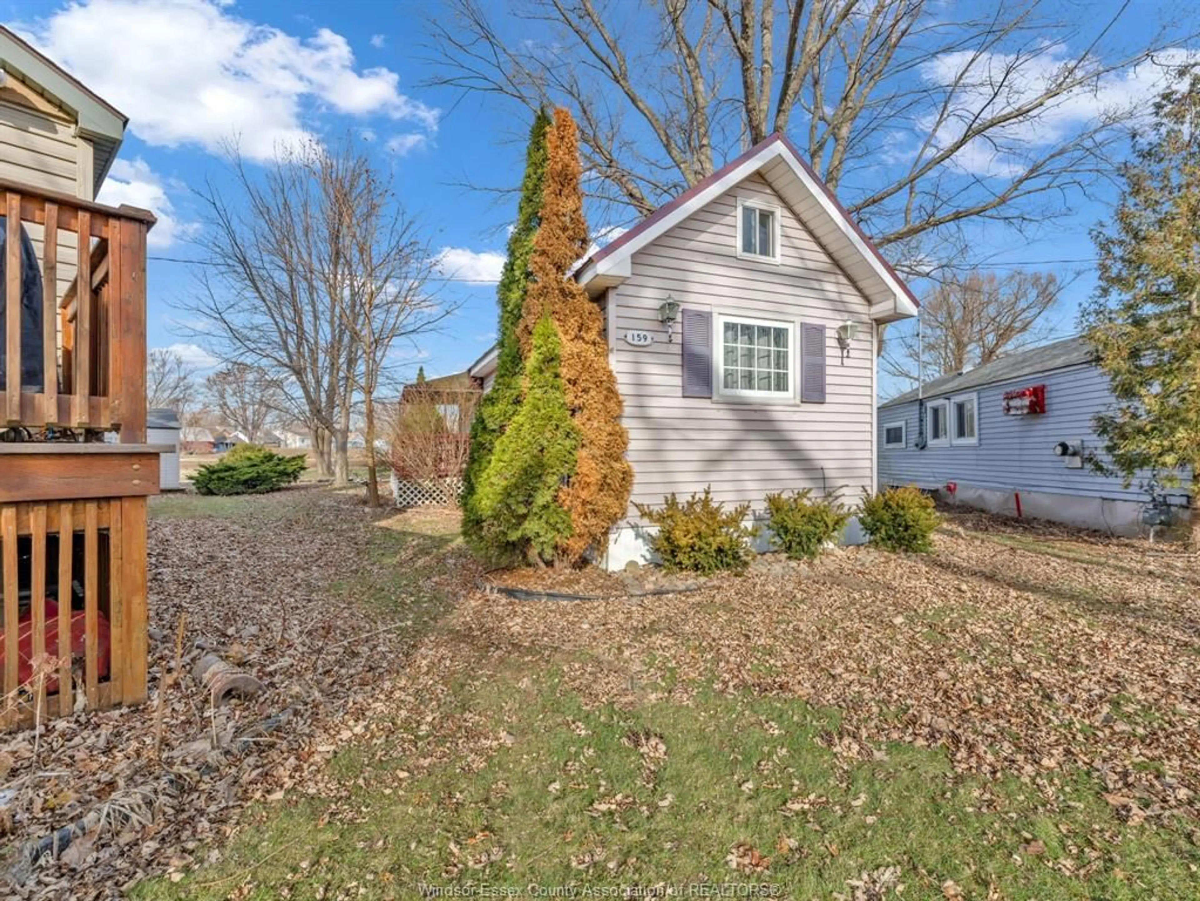 A pic from outside/outdoor area/front of a property/back of a property/a pic from drone, street for 159 AMBASSADOR BEACH Rd, Colchester Ontario N0R 1G0