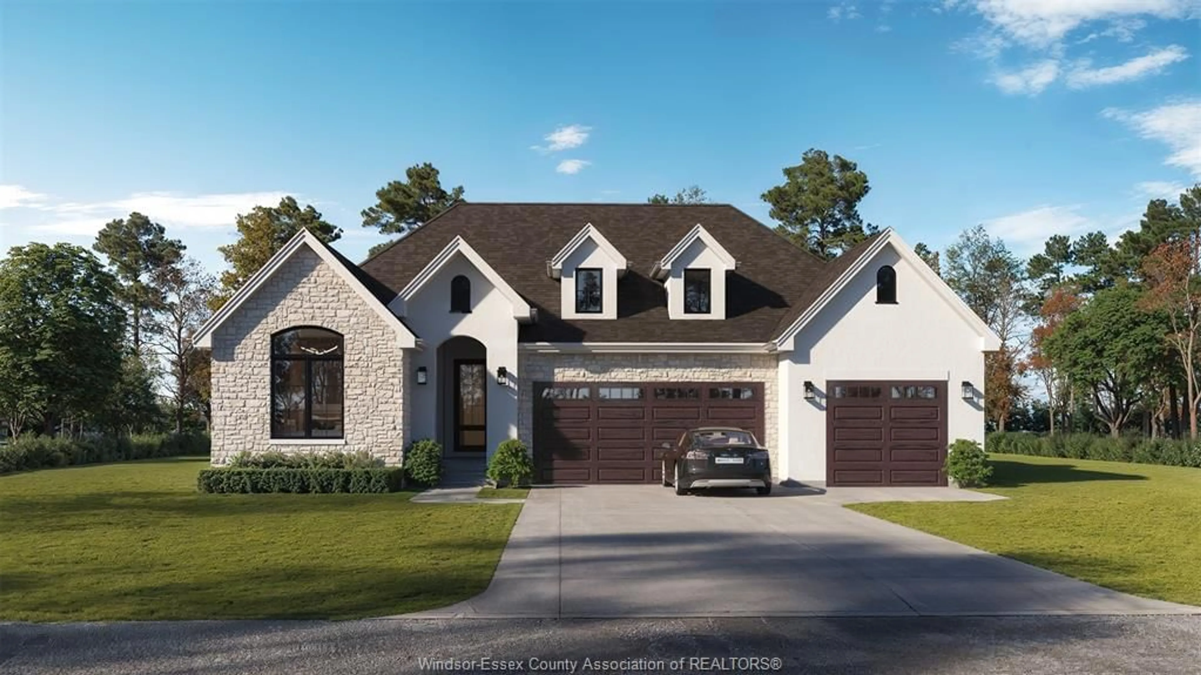 Home with brick exterior material, street for 3580 Oke Dr, LaSalle Ontario N9J 0E9