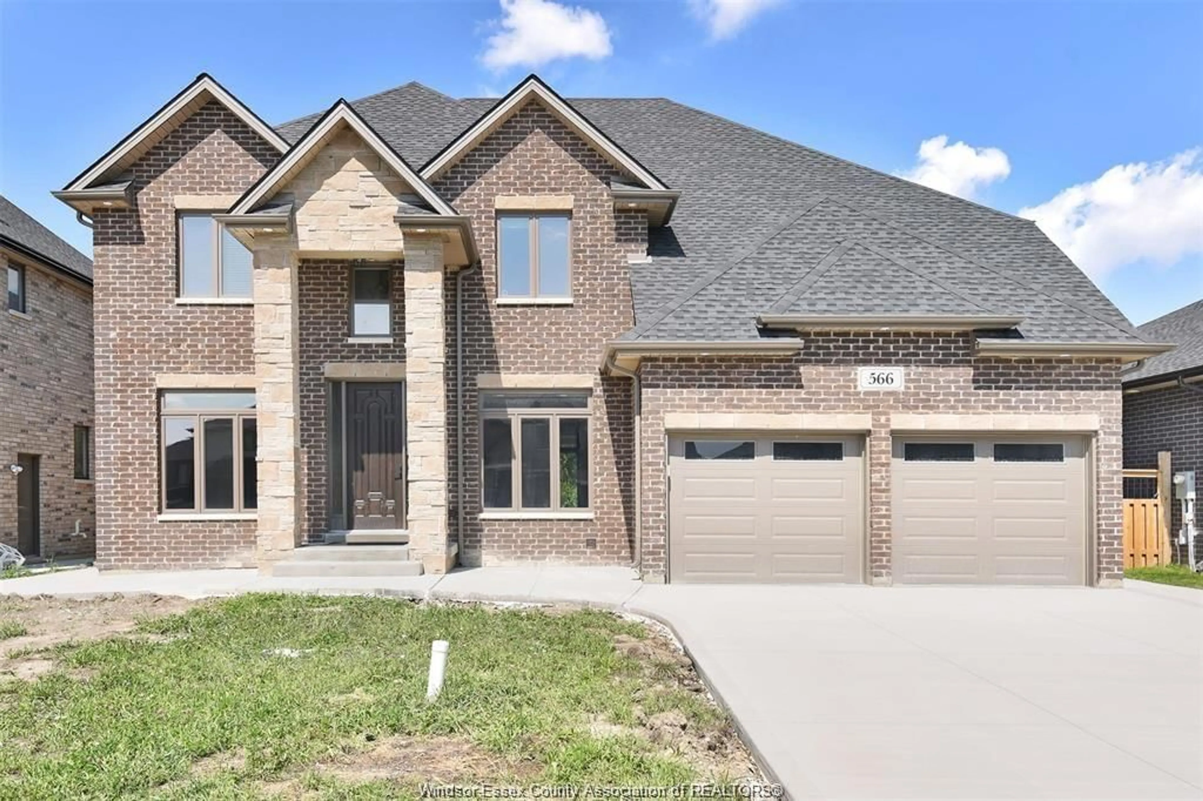 Home with brick exterior material, street for 566 MAGUIRE St, Windsor Ontario N9E 0A6