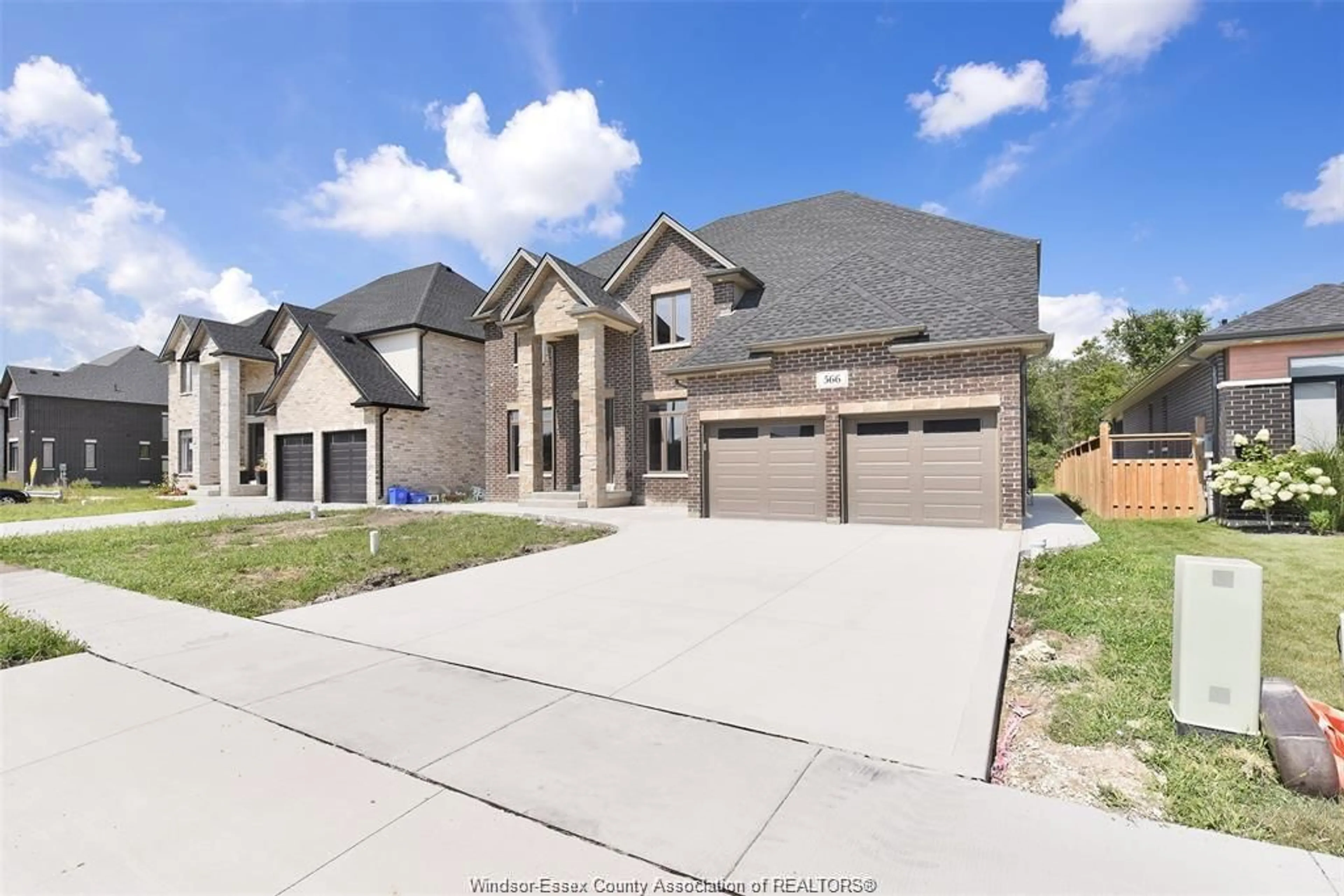 Home with brick exterior material, street for 566 MAGUIRE St, Windsor Ontario N9E 0A6