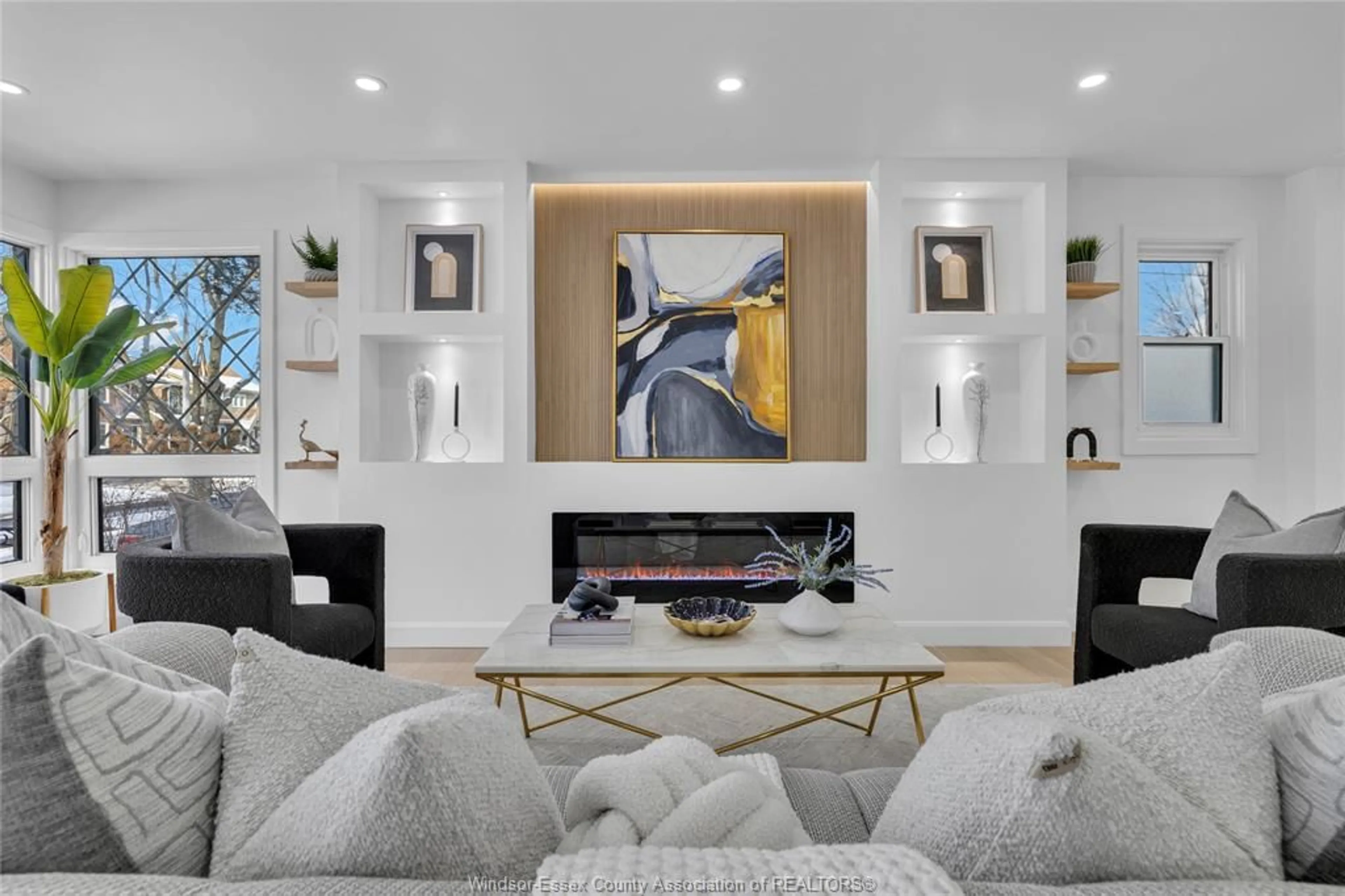 Living room with furniture, unknown for 2250 MOY, Windsor Ontario N8W 2M6