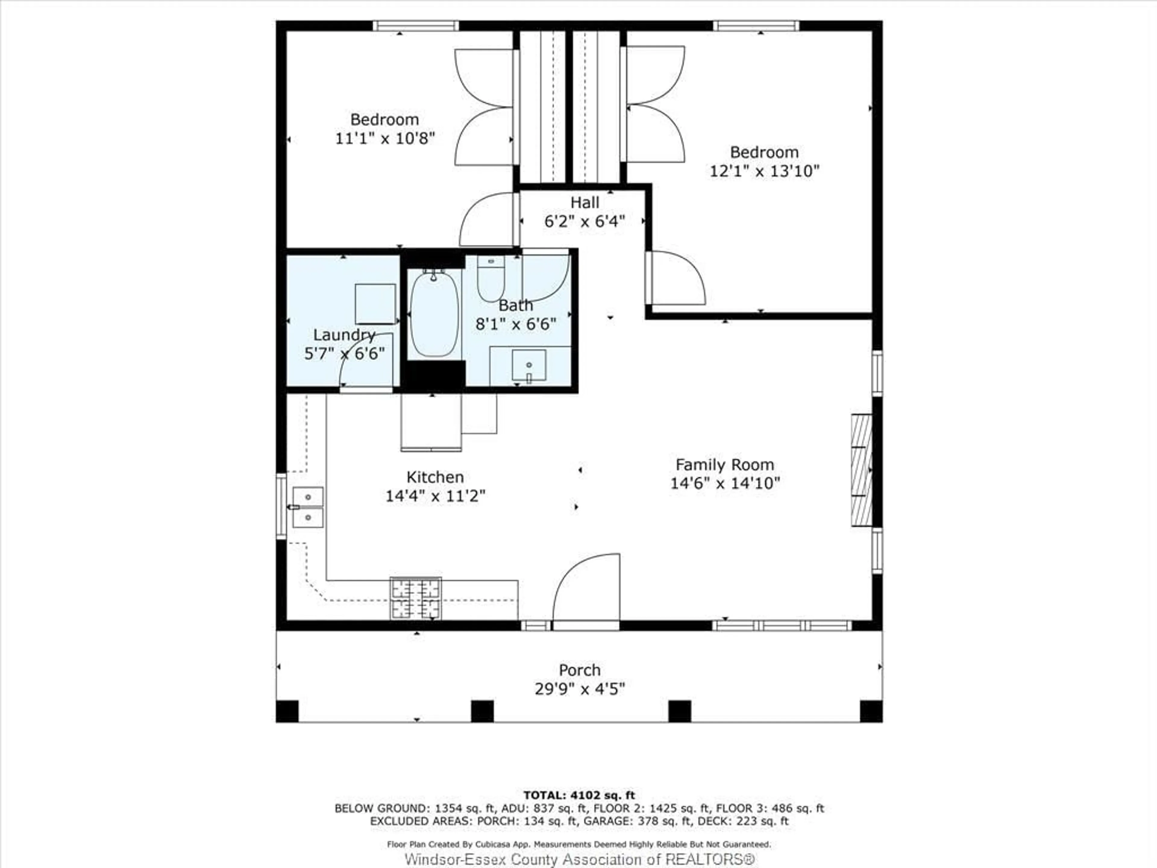 Floor plan for 1320 GRAND MARAIS Rd, Windsor Ontario N8W 1W2