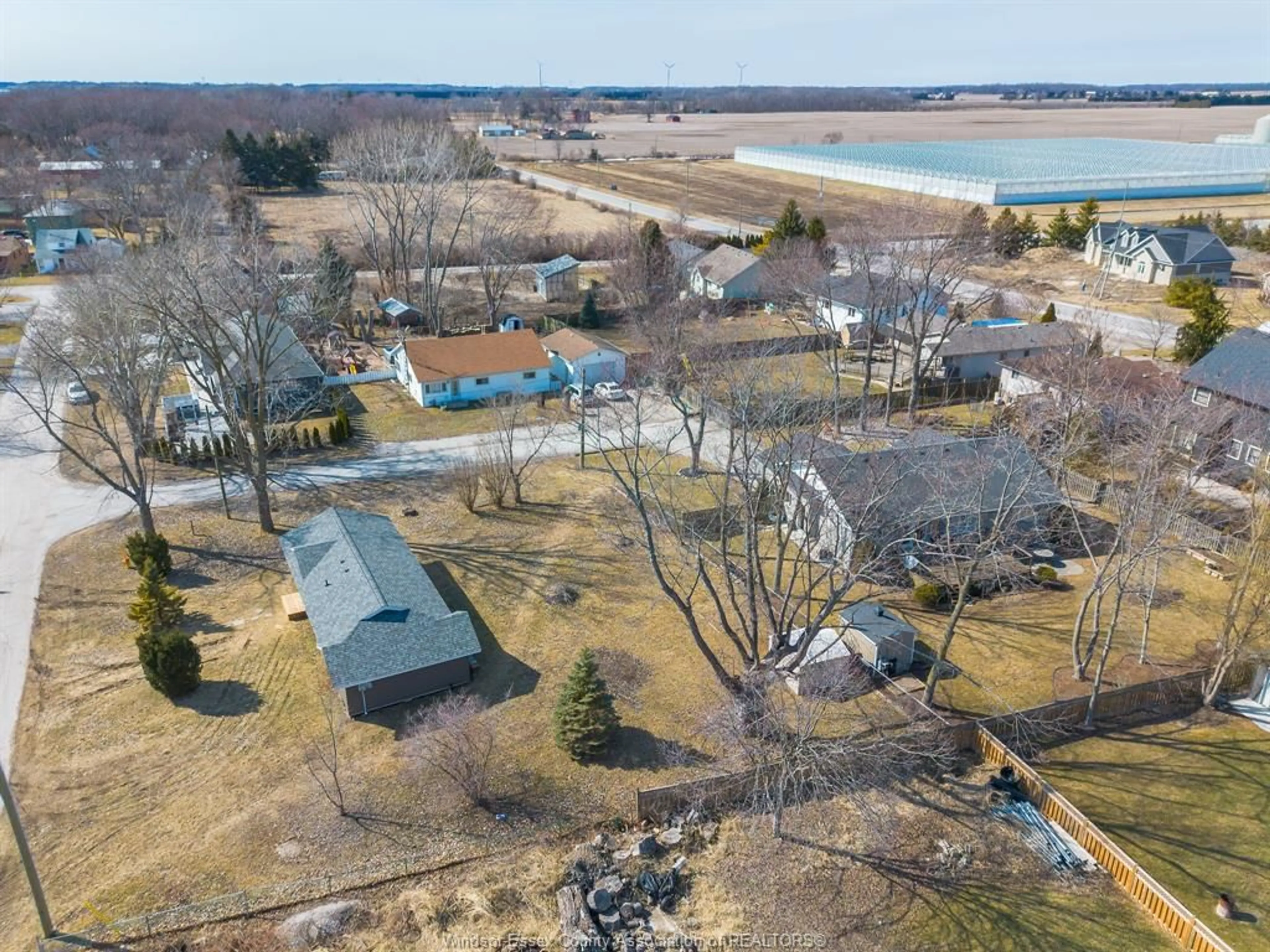 A pic from outside/outdoor area/front of a property/back of a property/a pic from drone, water/lake/river/ocean view for V/L STADDON, Kingsville Ontario N9Y 3X3