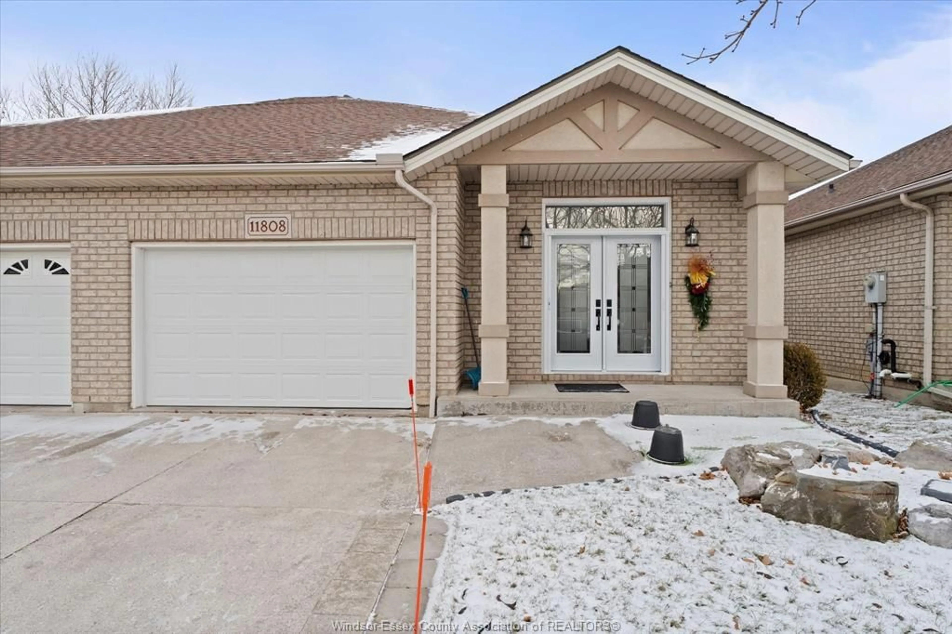 Home with brick exterior material, street for 11808 Blair St, Windsor Ontario N8P 1T4