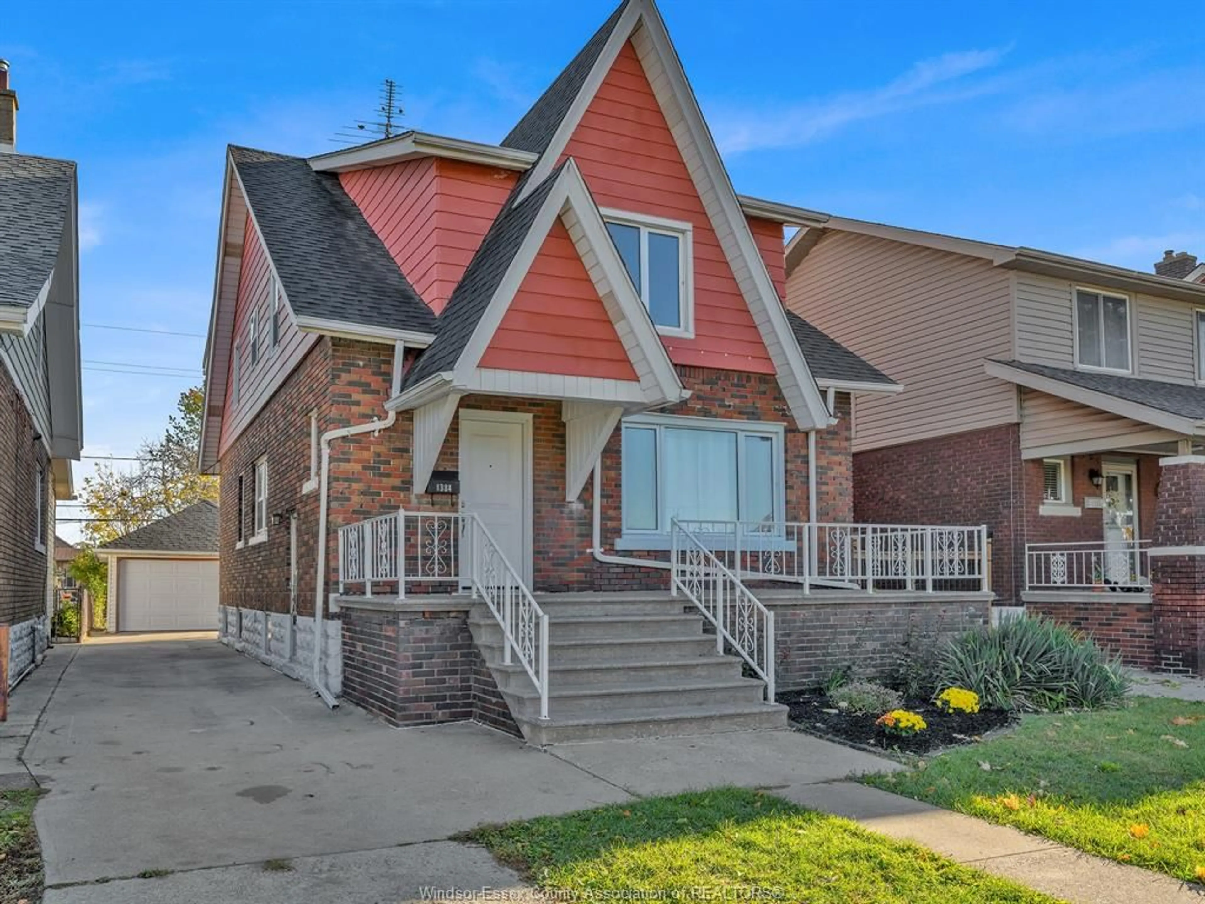 Home with brick exterior material, street for 1384 PARENT, Windsor Ontario N8X 4J3