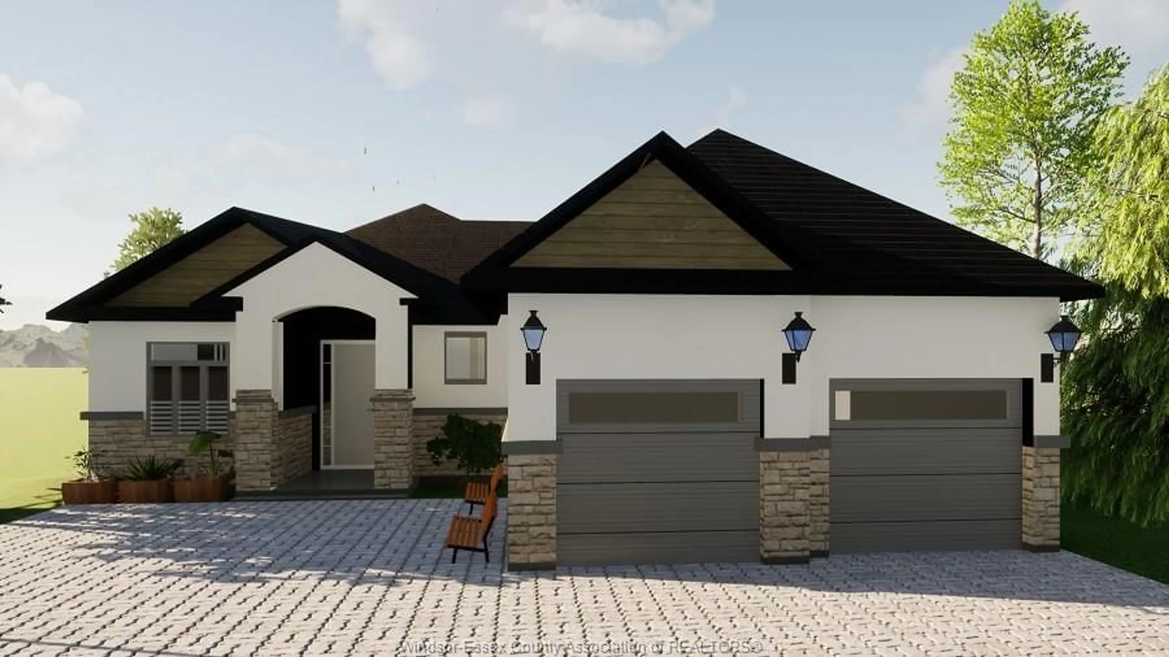 Home with brick exterior material, street for LOT 14 SUMMIT St, Lakeshore Ontario N0R 1A7