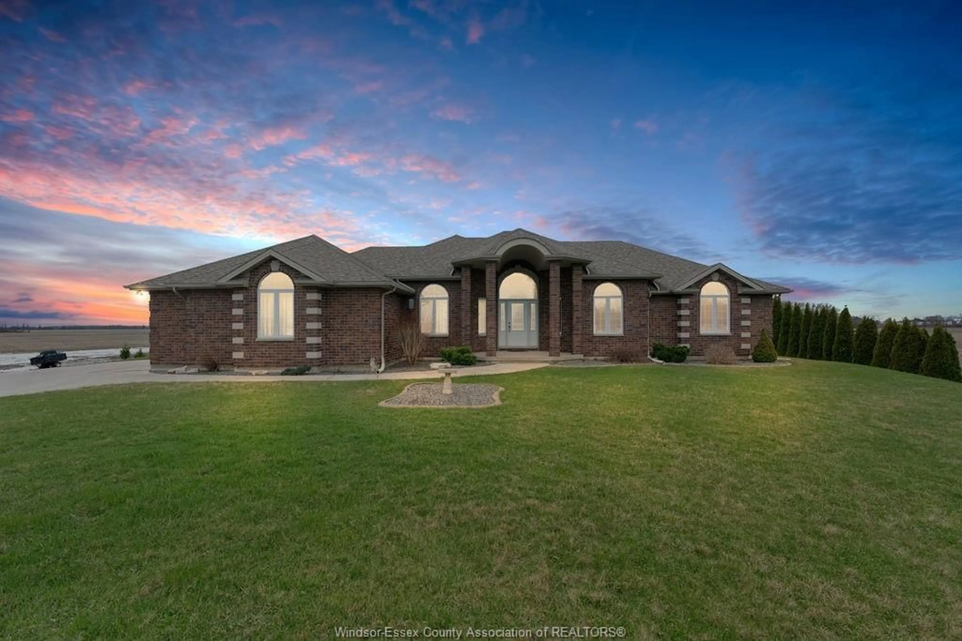 Home with brick exterior material, unknown for 3655 HIGHWAY 3, Tecumseh Ontario N0R 1K0