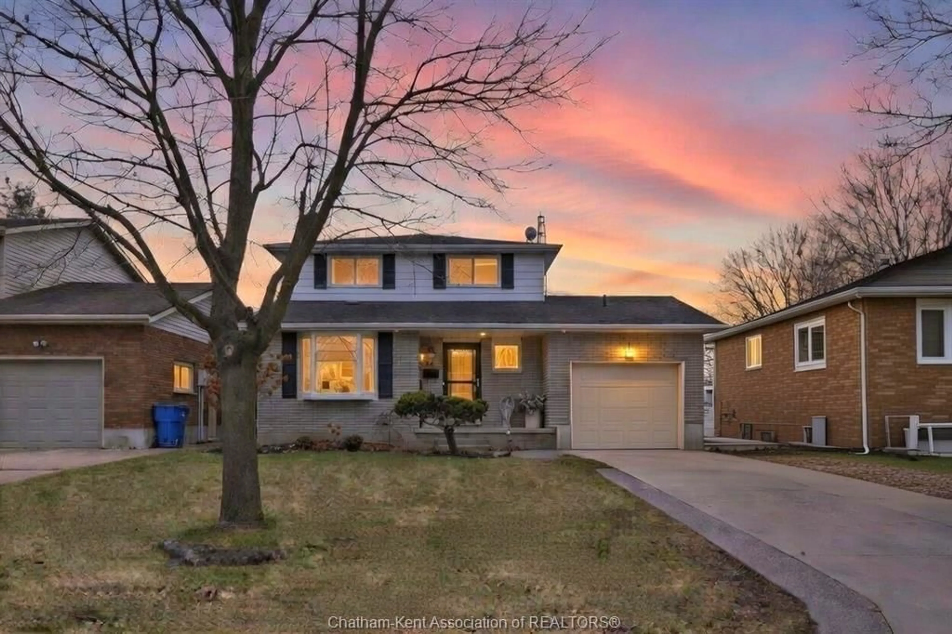 Home with brick exterior material, street for 74 Bruinsma Ave, Chatham Ontario N7M 6C3