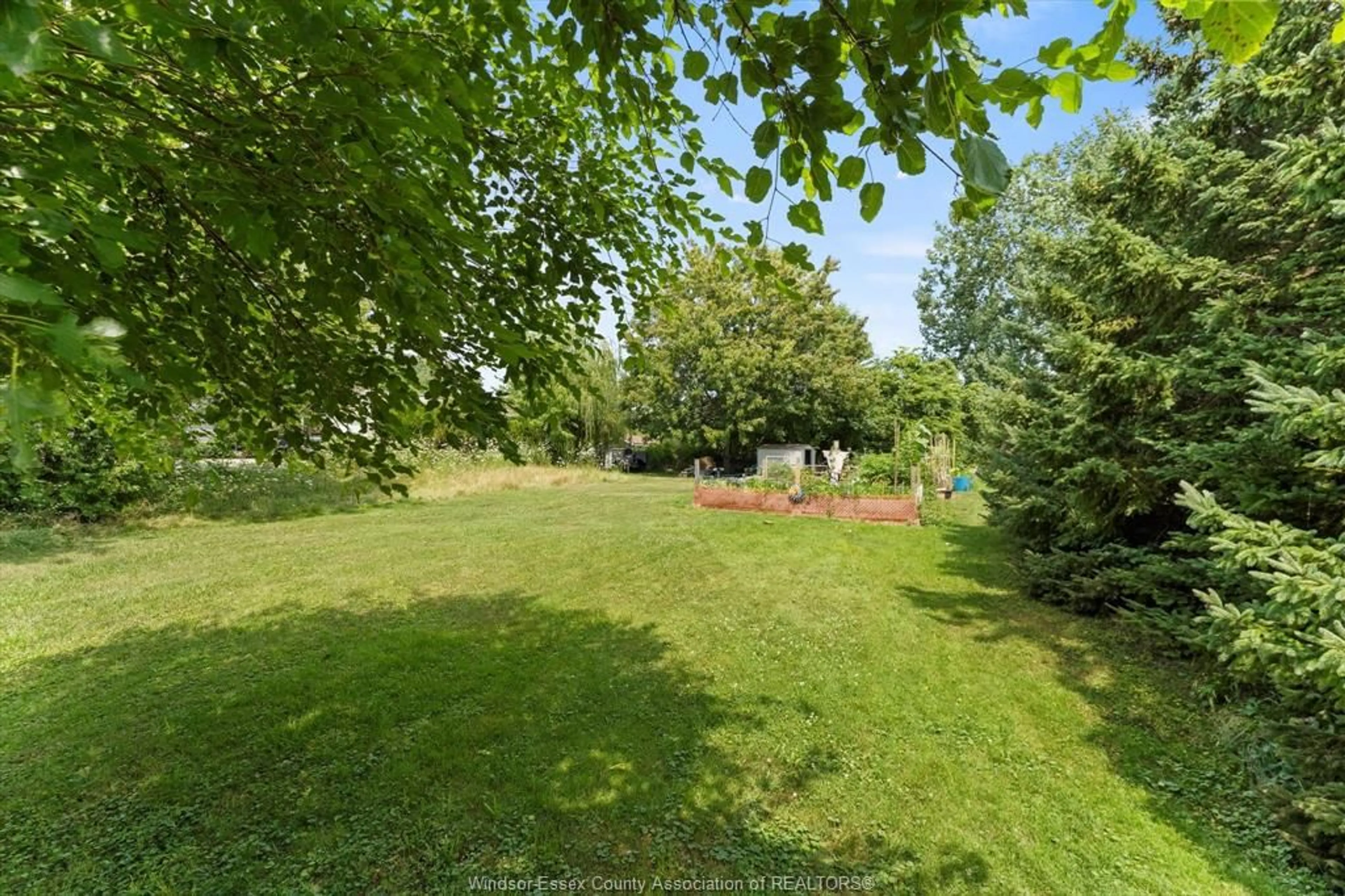 A pic from outside/outdoor area/front of a property/back of a property/a pic from drone, forest/trees view for LOT 57 & 58 WILLOW BEACH, Amherstburg Ontario N9V 2Y8