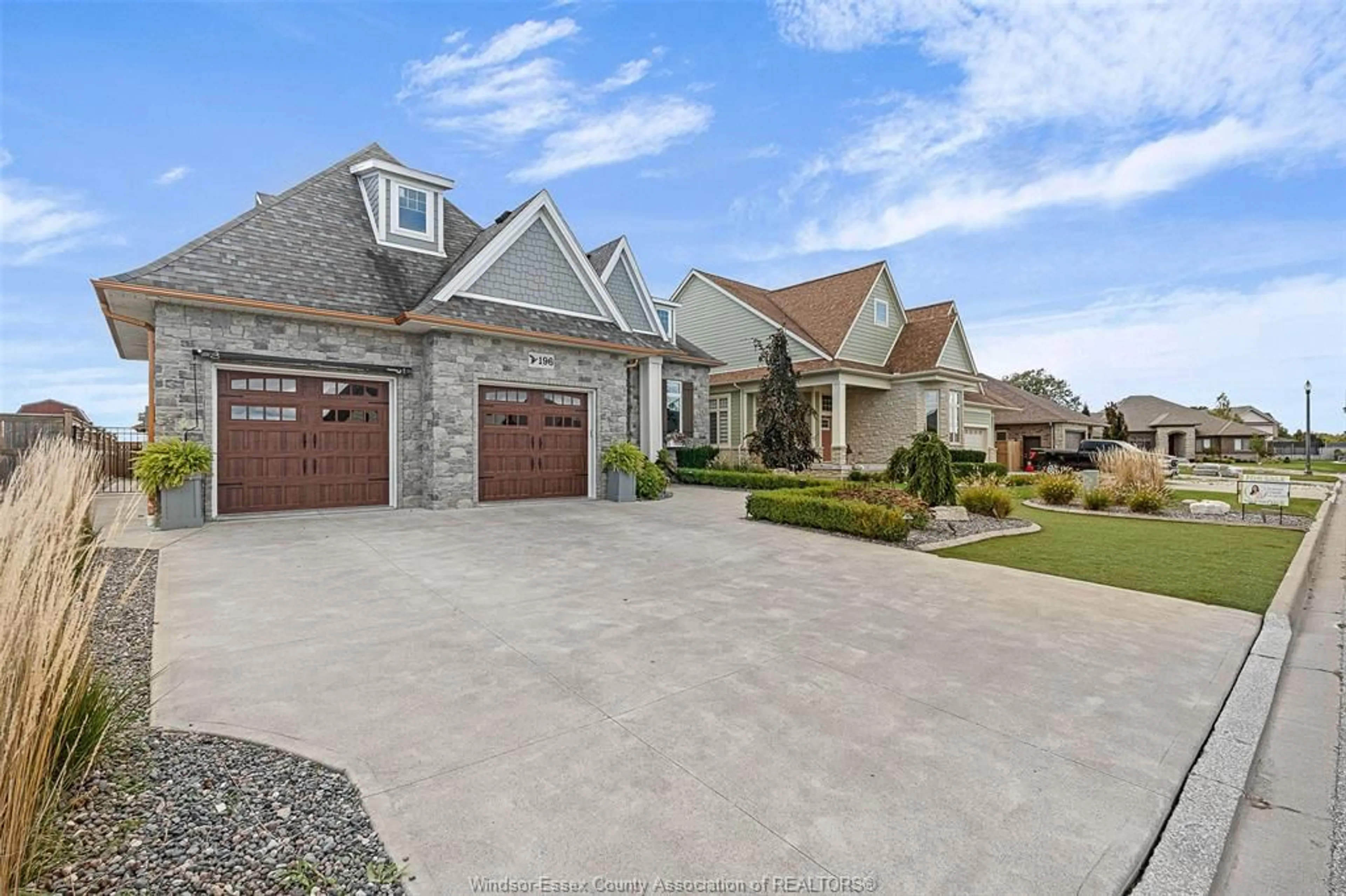 Home with brick exterior material, street for 196 FRANCIS Crt, Belle River Ontario N0R 1A0