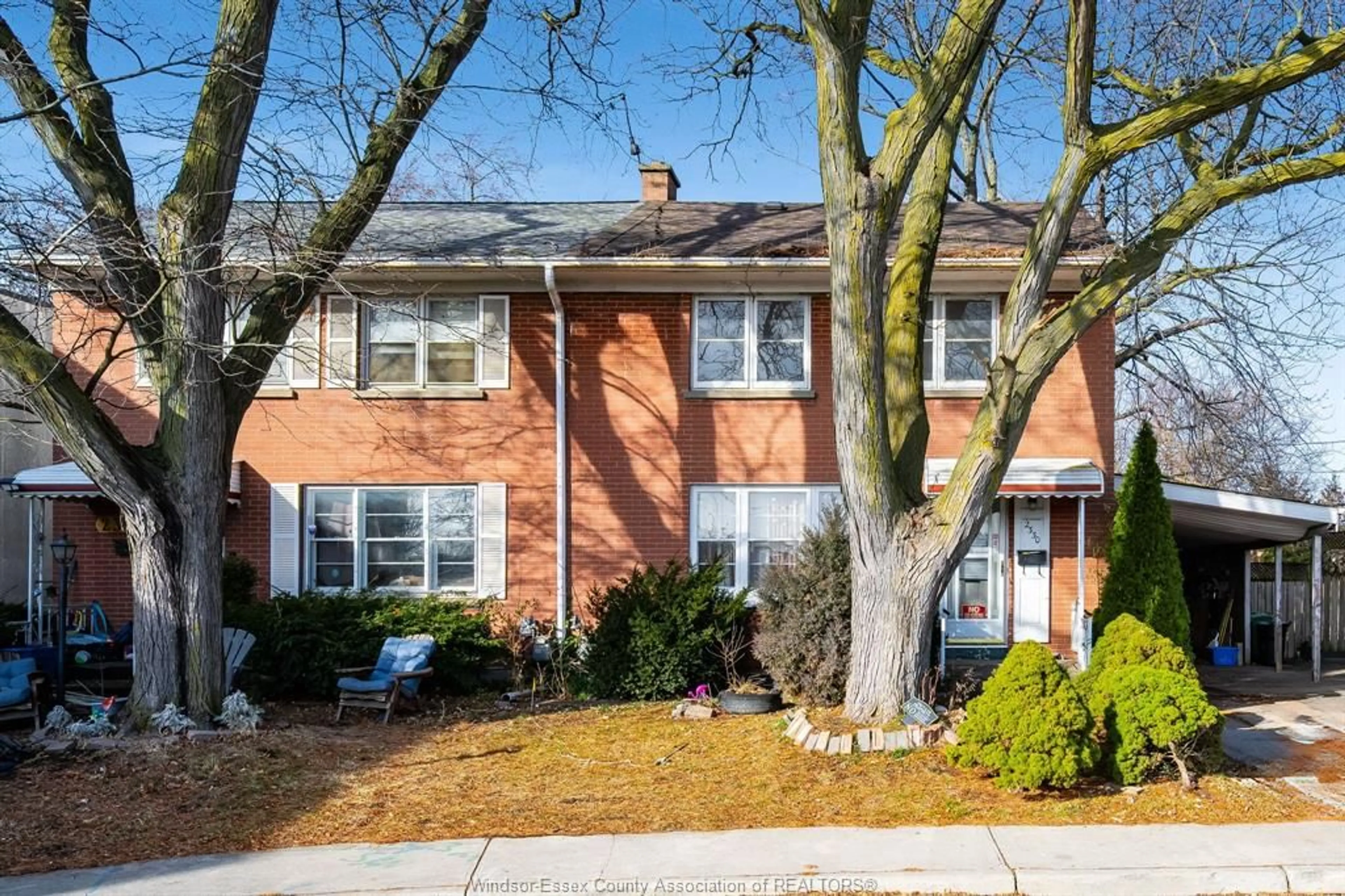 Home with brick exterior material, street for 2330 Tecumseh Rd W, Windsor Ontario N9B 1W1
