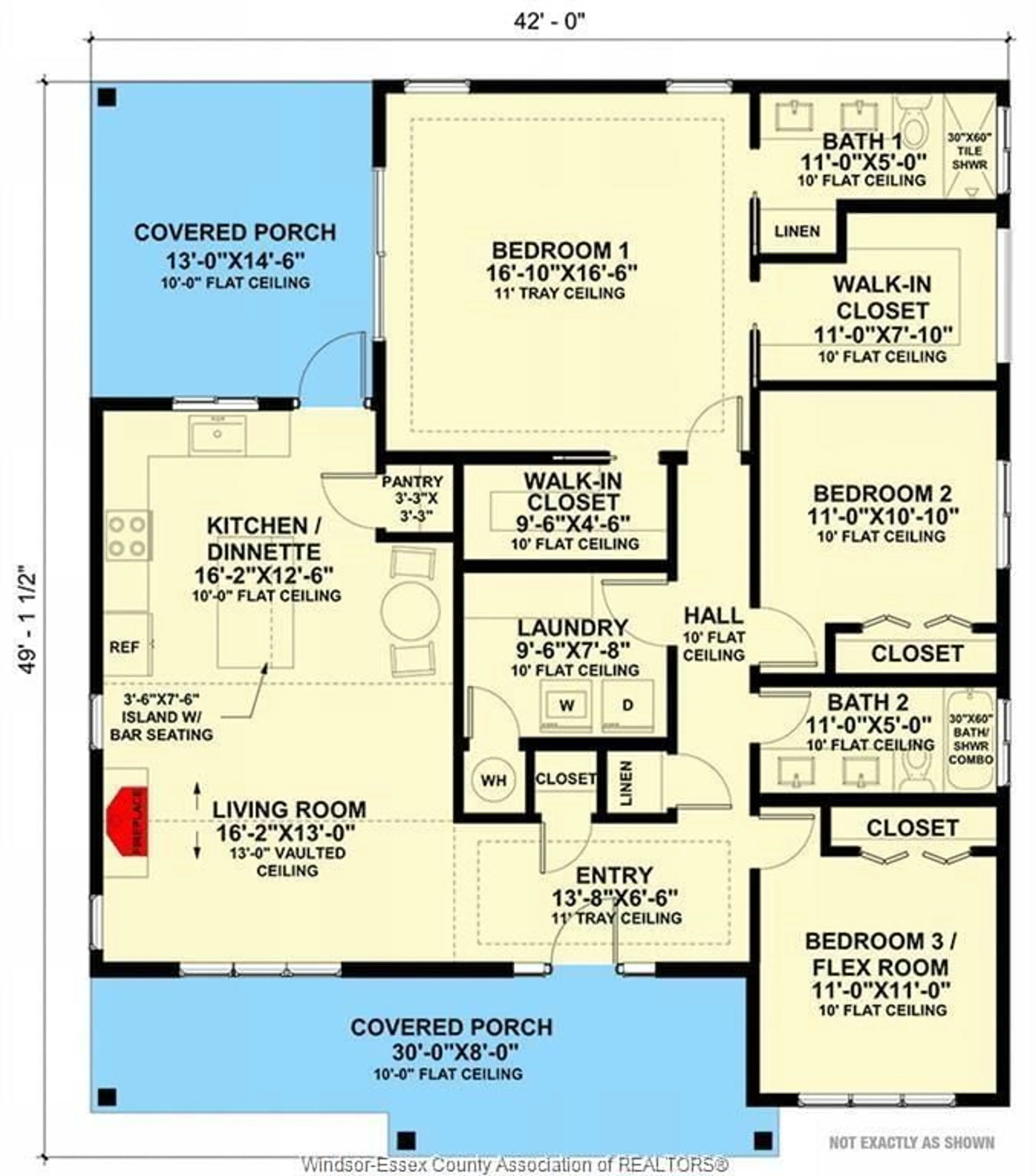 Floor plan for V/L STADDON Ave, Kingsville Ontario N9Y 3X3