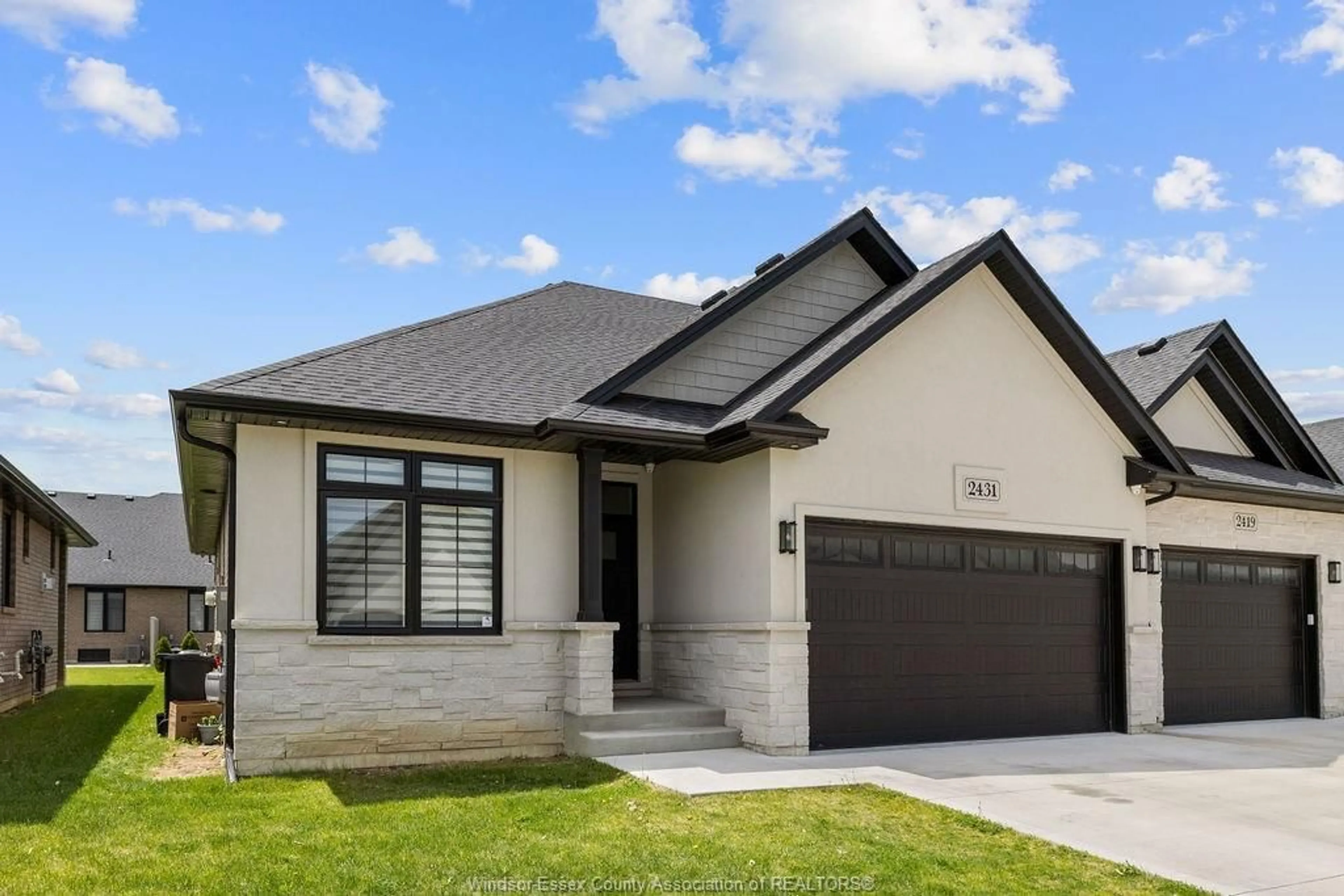 Home with brick exterior material, street for 2431 BARKLEY Ave, Windsor Ontario N8P 0G7