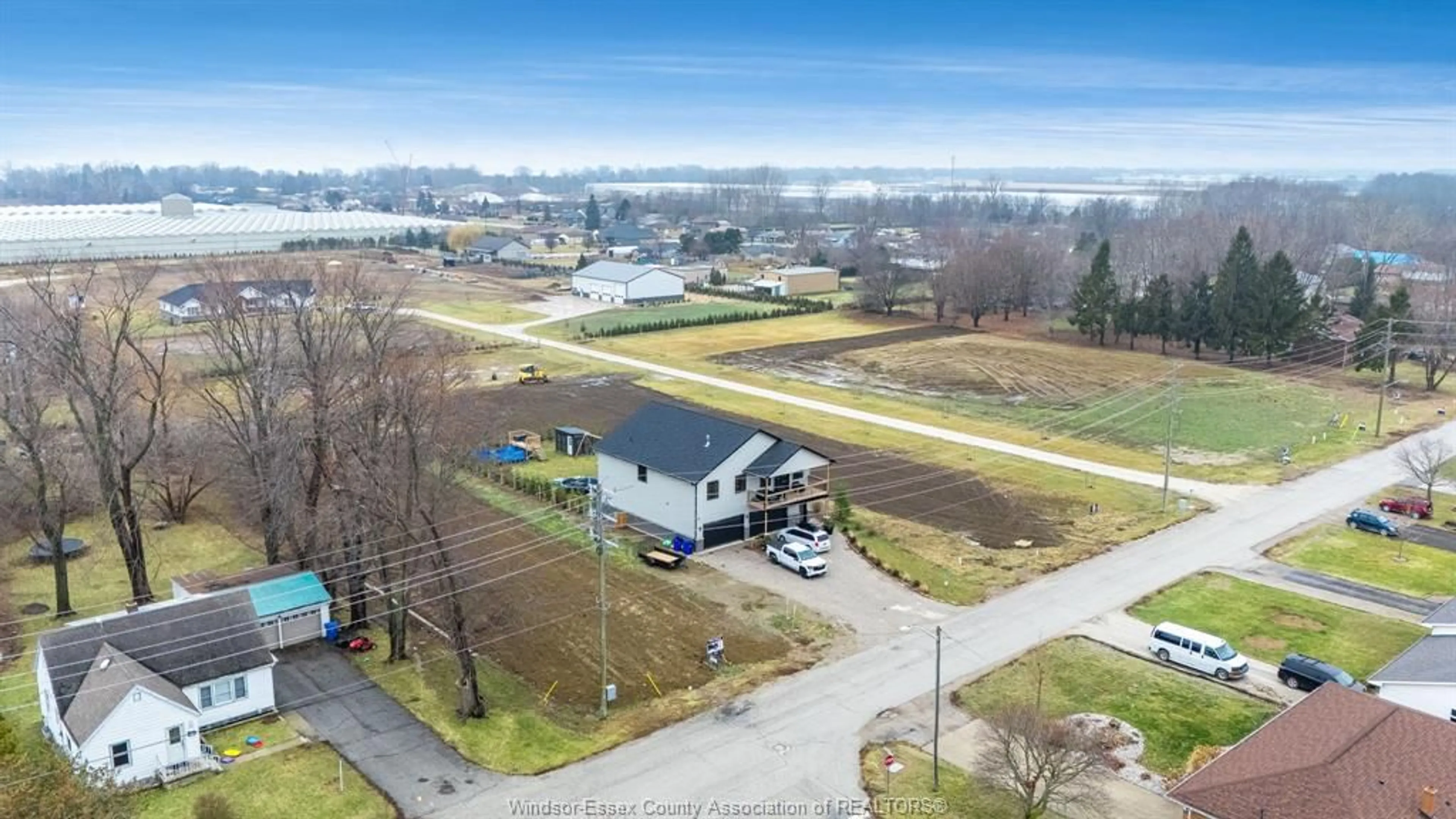 A pic from outside/outdoor area/front of a property/back of a property/a pic from drone, unknown for 1651 Road 2, Ruthven Ontario N0P 2G0