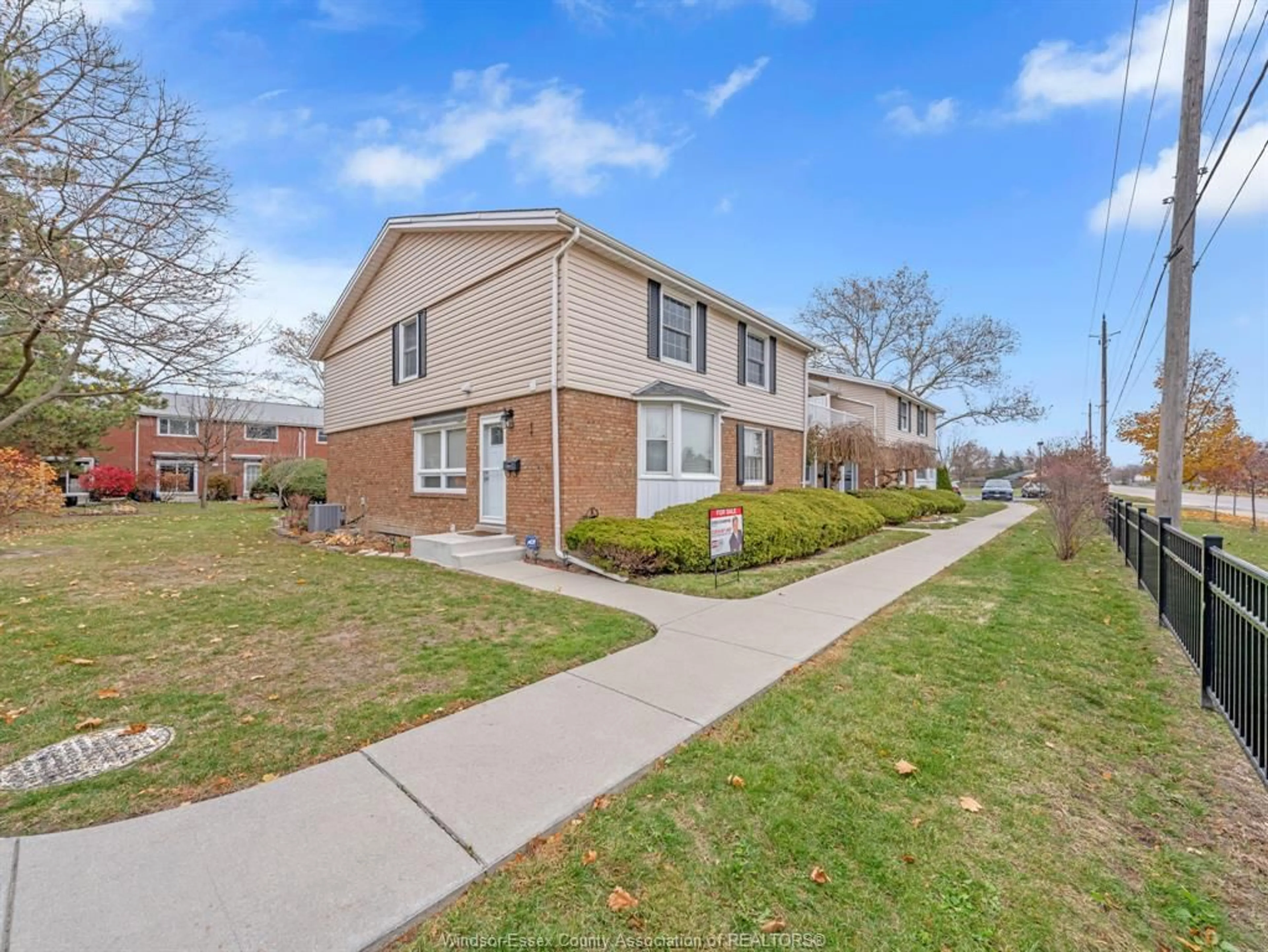 Home with brick exterior material, street for 8400 LITTLE RIVER Rd #6, Windsor Ontario N8S 2B5