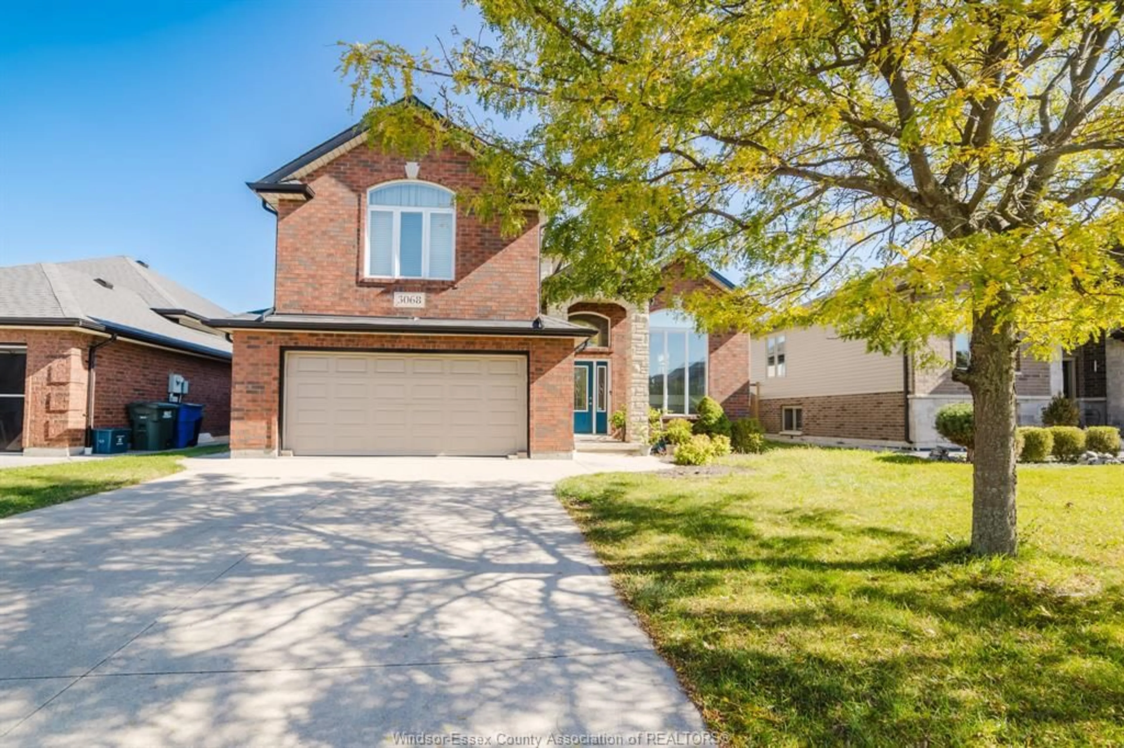 Home with brick exterior material, street for 3068 TROUP Cres, Windsor Ontario N8R 0A5