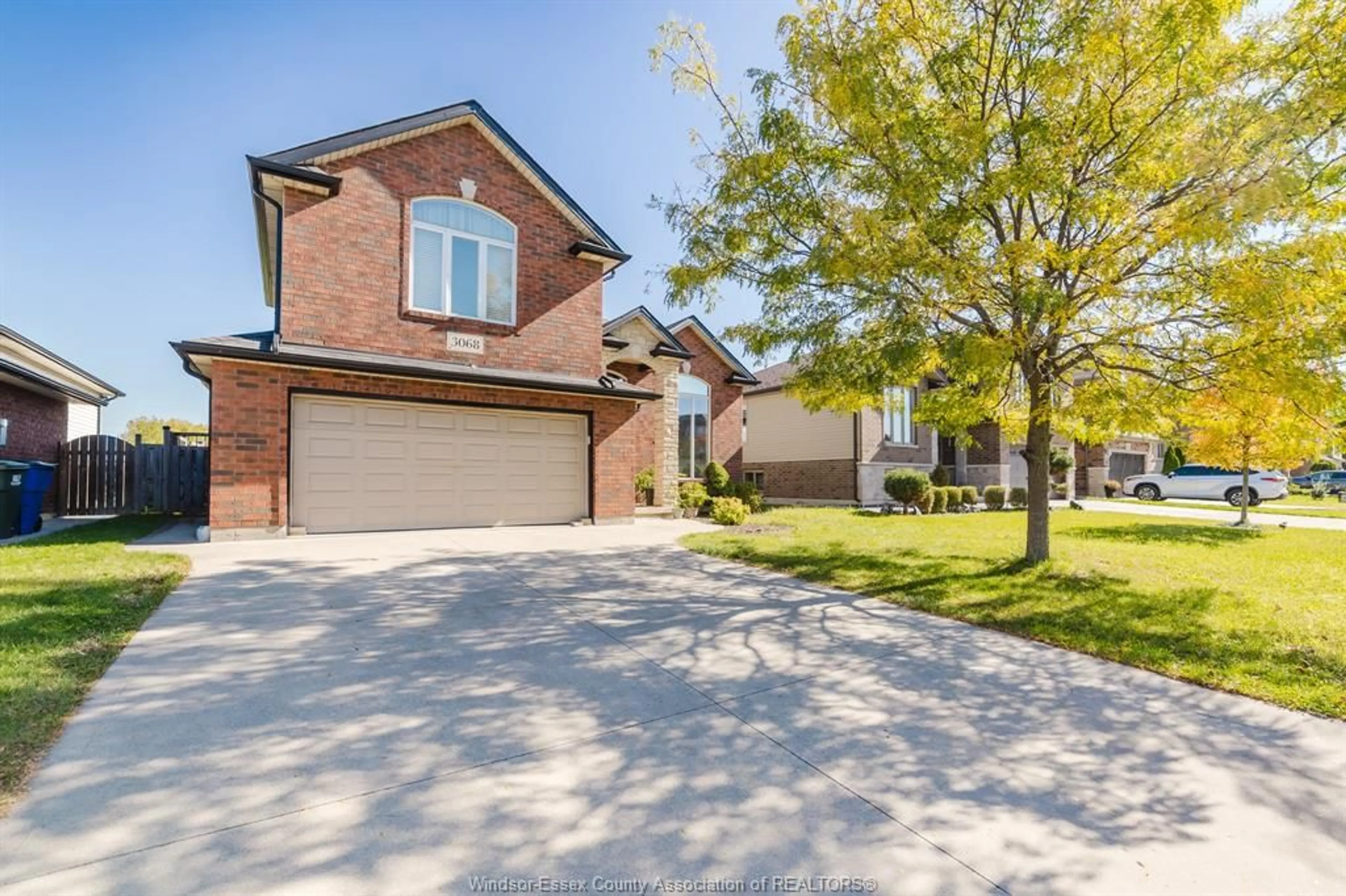 Home with brick exterior material, street for 3068 TROUP Cres, Windsor Ontario N8R 0A5