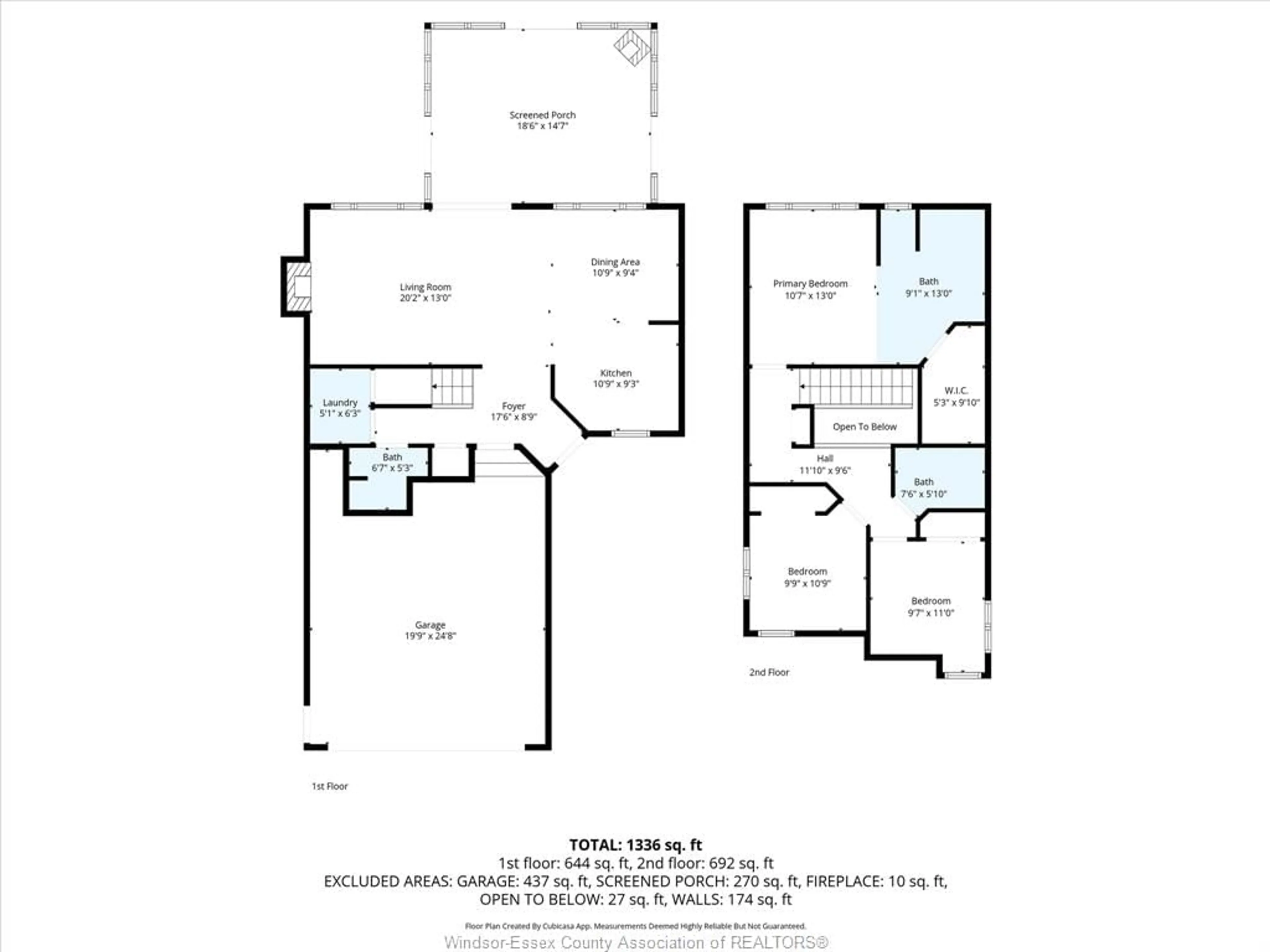 Floor plan for 419 CHARRON BEACH, Lakeshore Ontario N8L 1J5