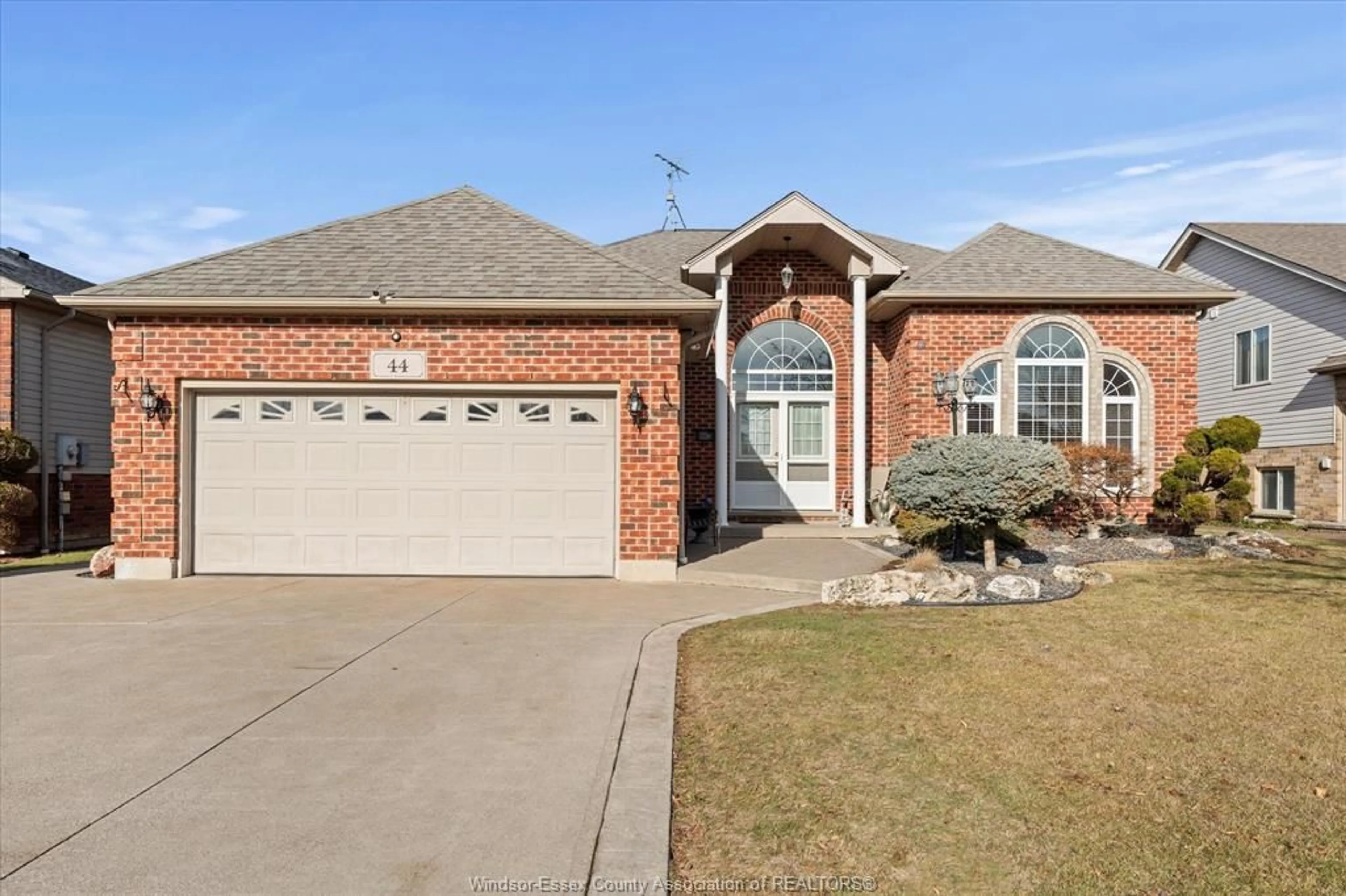Home with brick exterior material, street for 44 Whelan, Amherstburg Ontario N9V 4A5