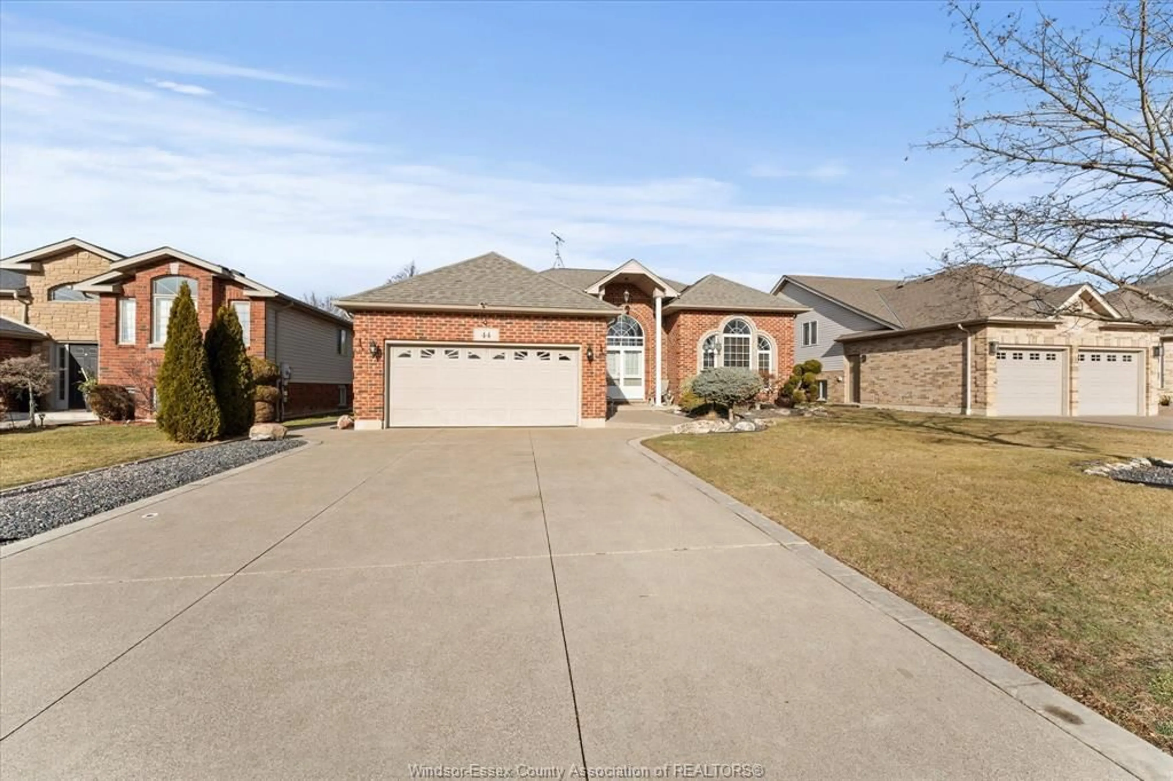Home with brick exterior material, street for 44 Whelan, Amherstburg Ontario N9V 4A5