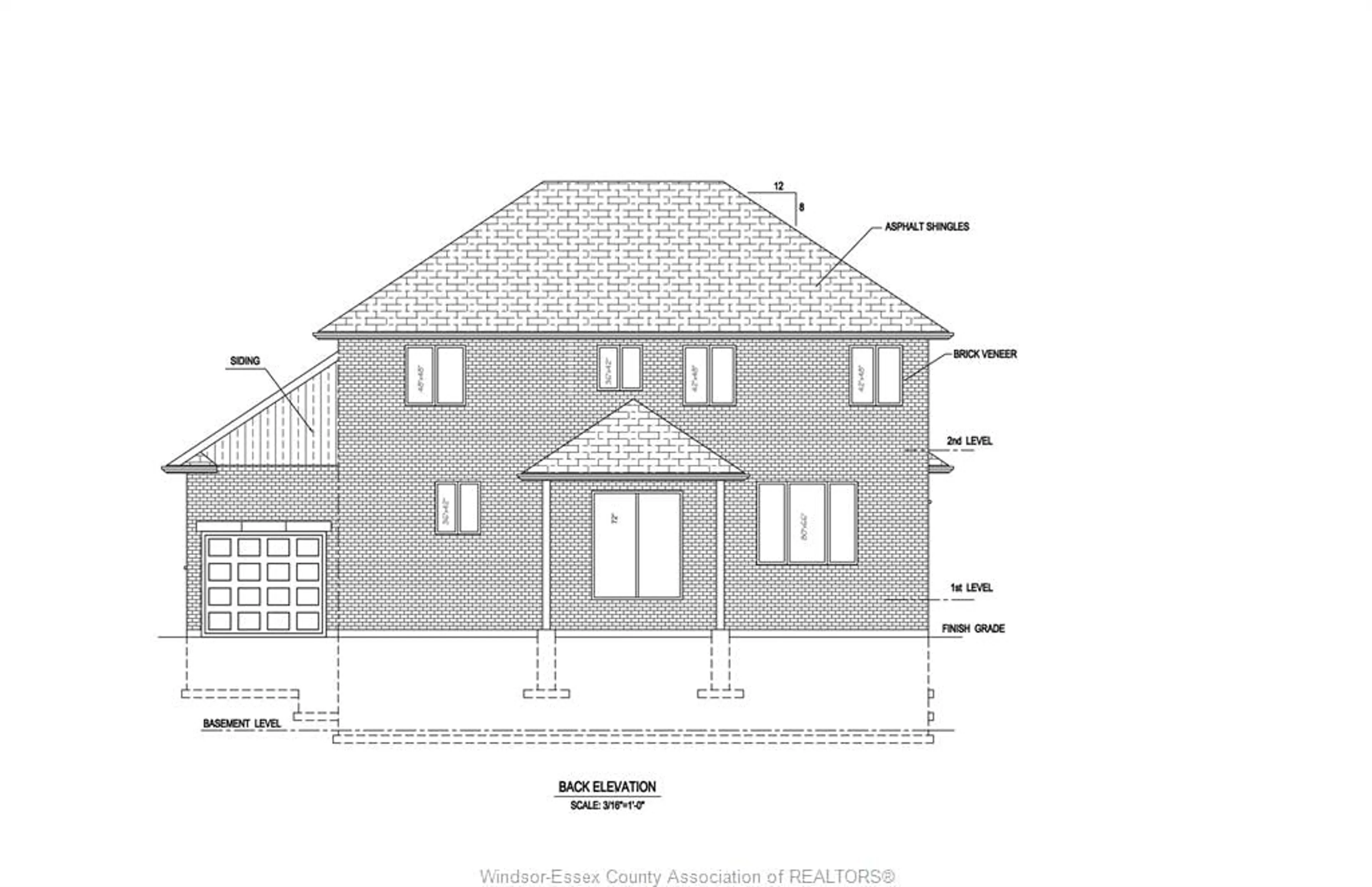 Floor plan for 275 DOLORES St, Essex Ontario N8M 0C5
