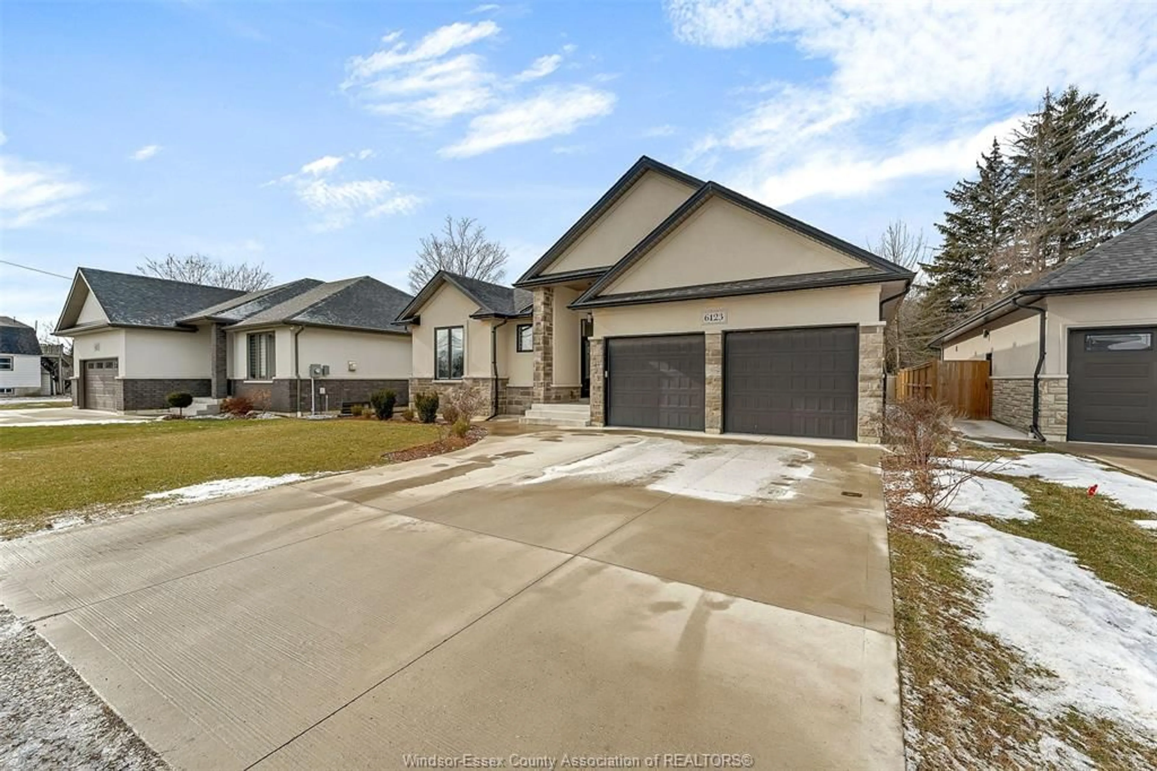 Home with brick exterior material, street for 6123 MALDEN Rd, LaSalle Ontario N9H 1S9