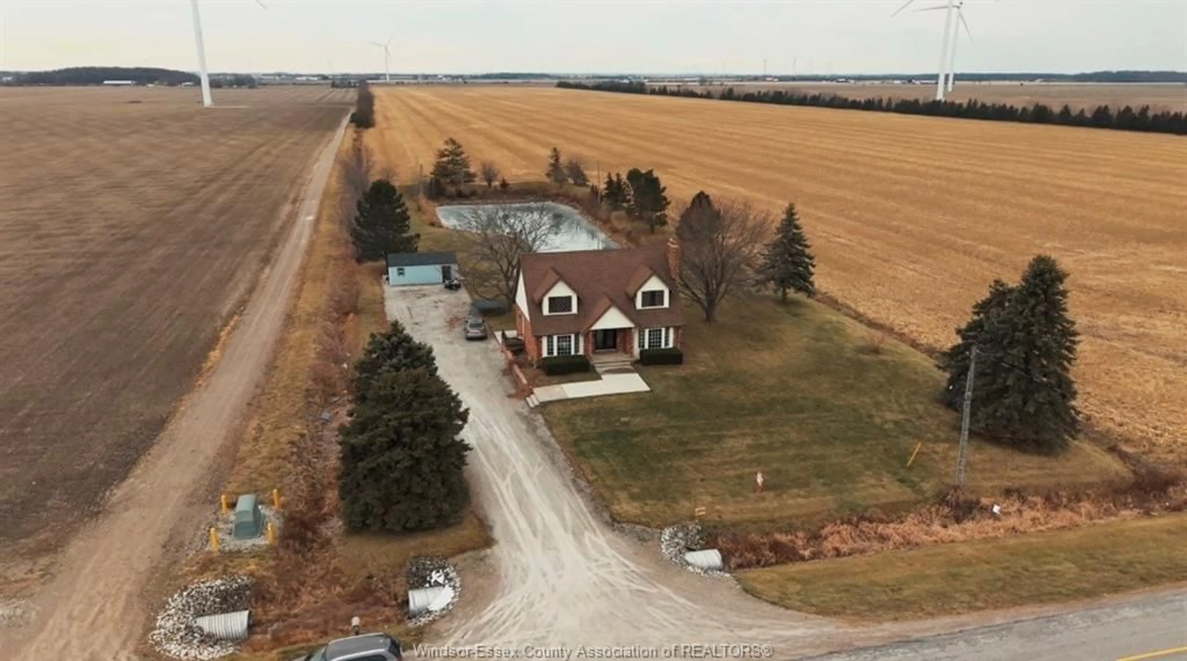 A pic from outside/outdoor area/front of a property/back of a property/a pic from drone, unknown for 2989 LAKESHORE RD 305, Comber Ontario N0R 1J0