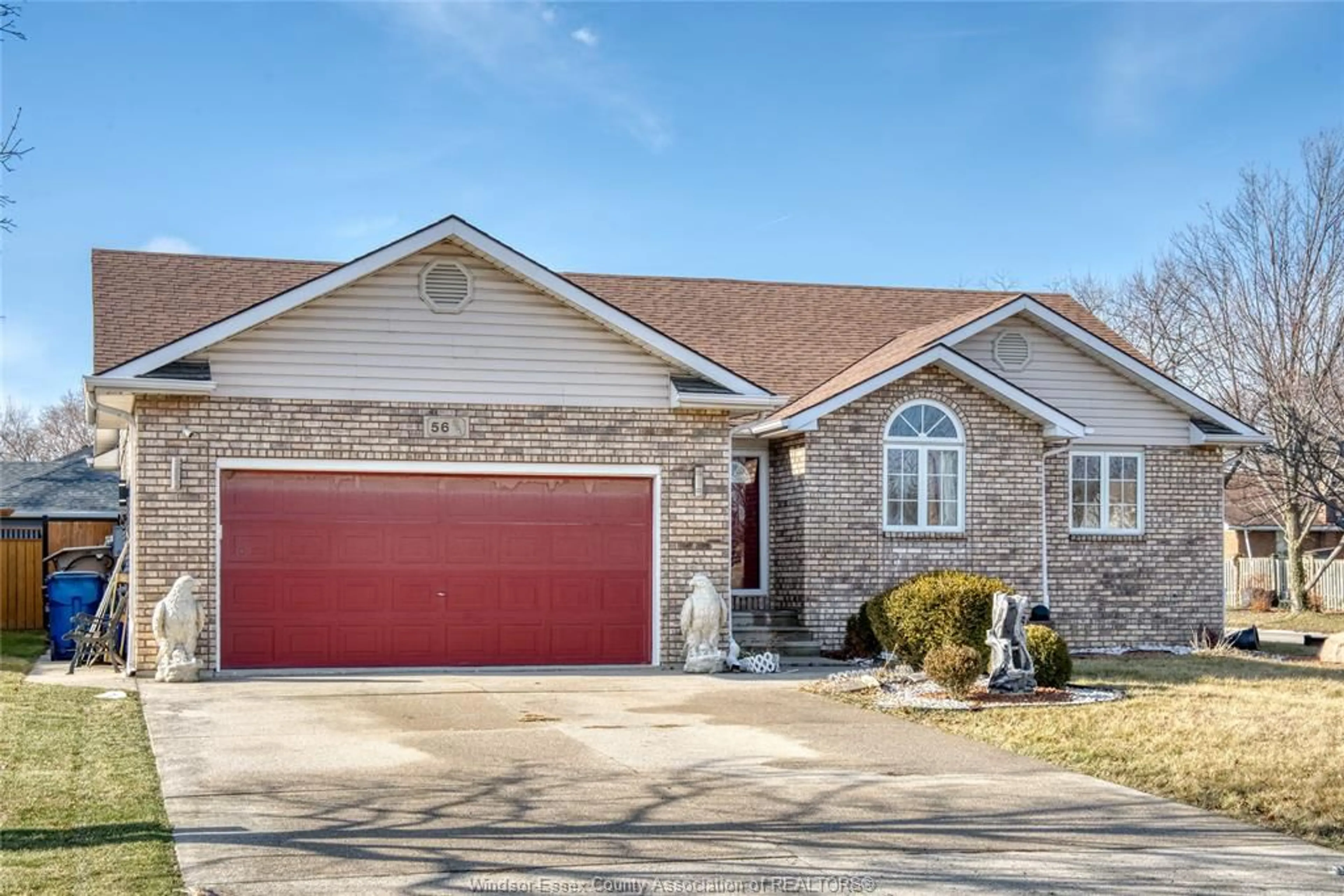 Home with brick exterior material, street for 56 ROSE Ave, Tilbury Ontario N0P 2L0