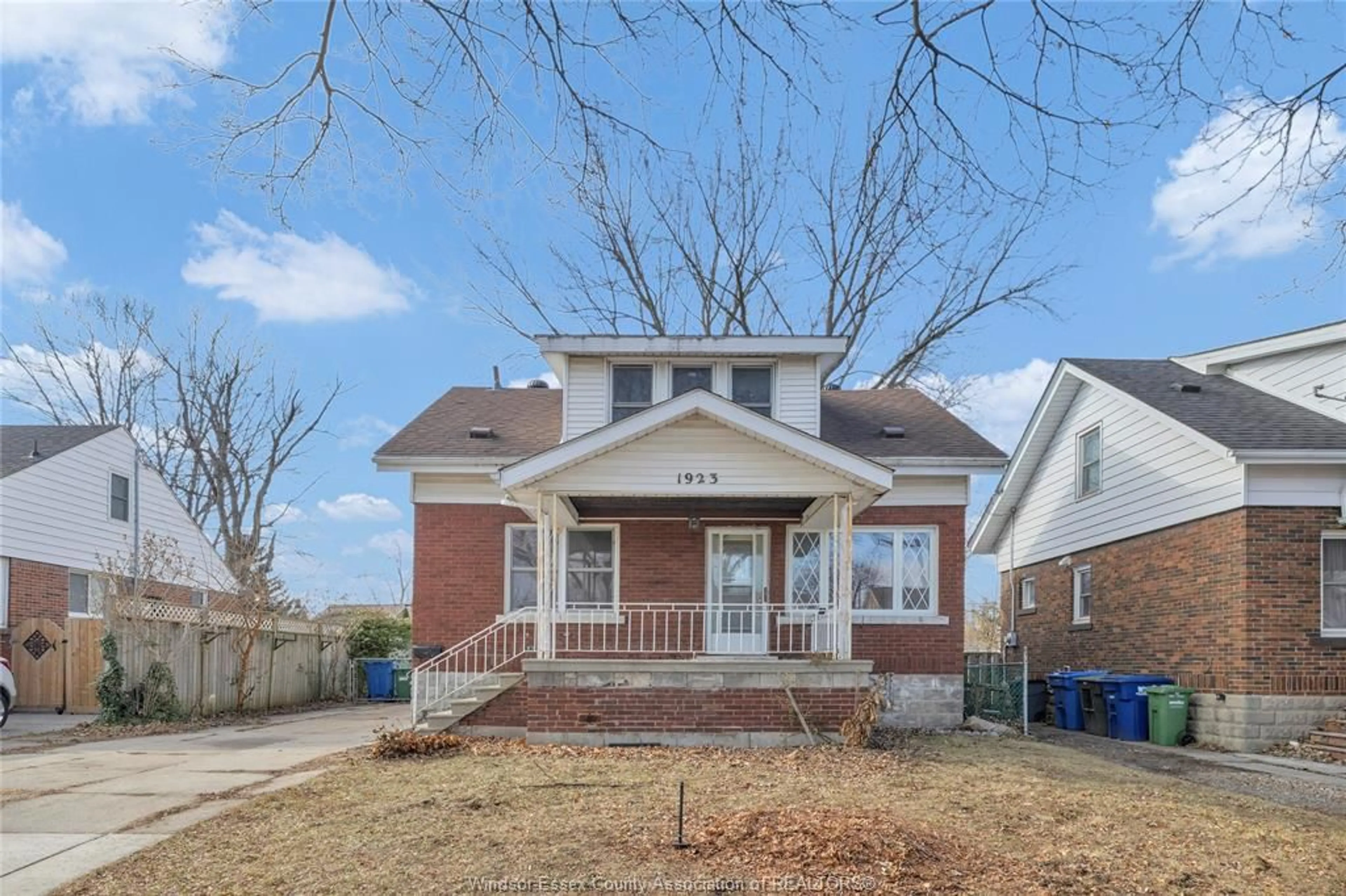 Home with brick exterior material, street for 1923 GEORGE, Windsor Ontario N8W 4M2
