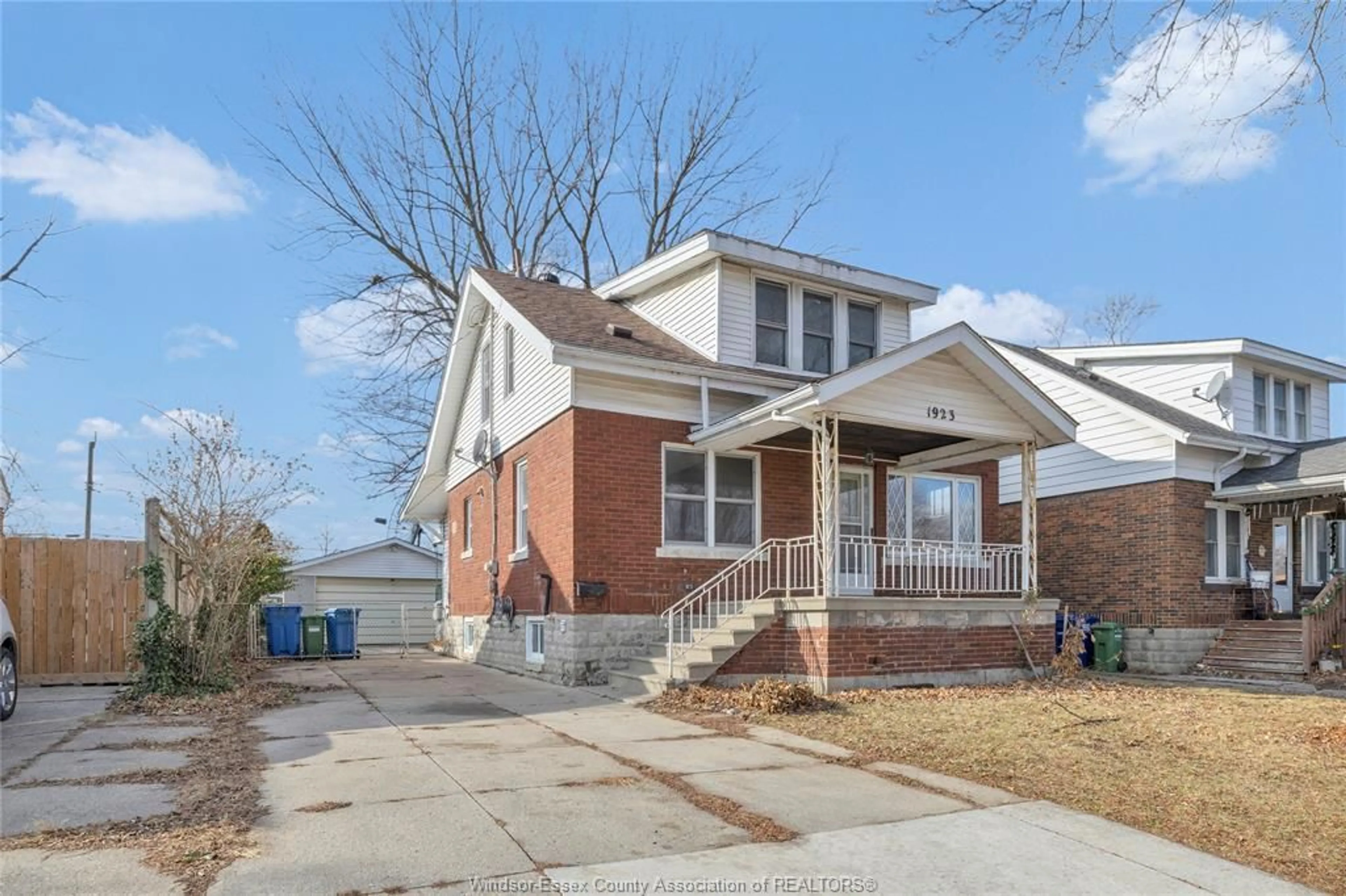 Home with brick exterior material, street for 1923 GEORGE, Windsor Ontario N8W 4M2