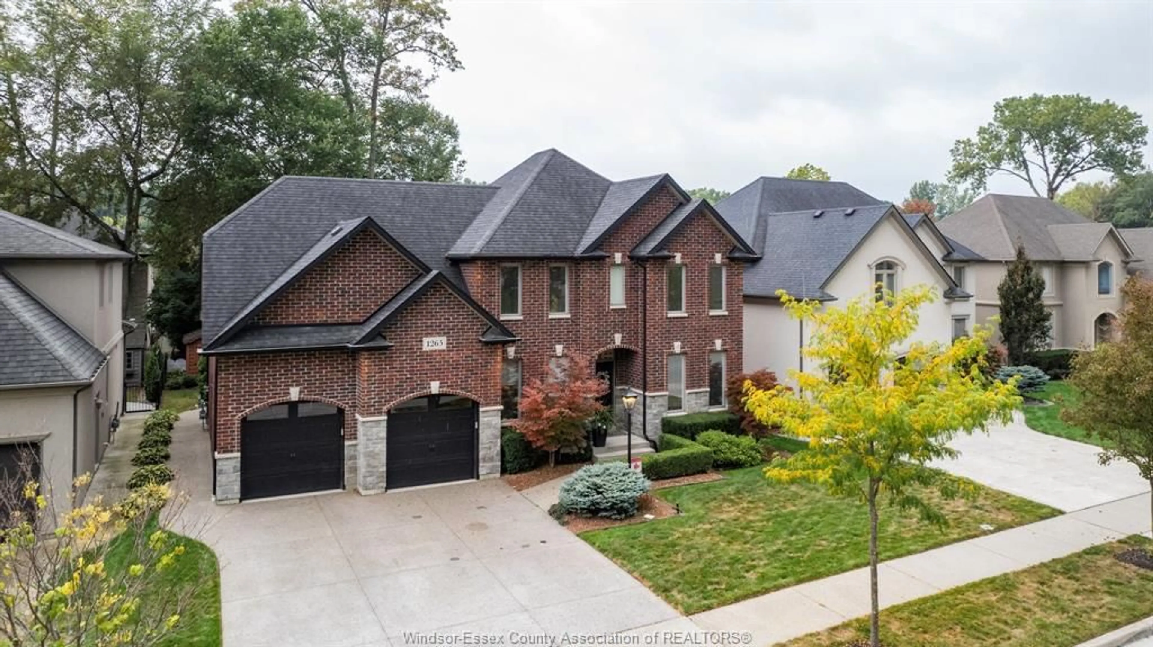 Home with brick exterior material, street for 1265 MAPLE, LaSalle Ontario N9J 3Y6