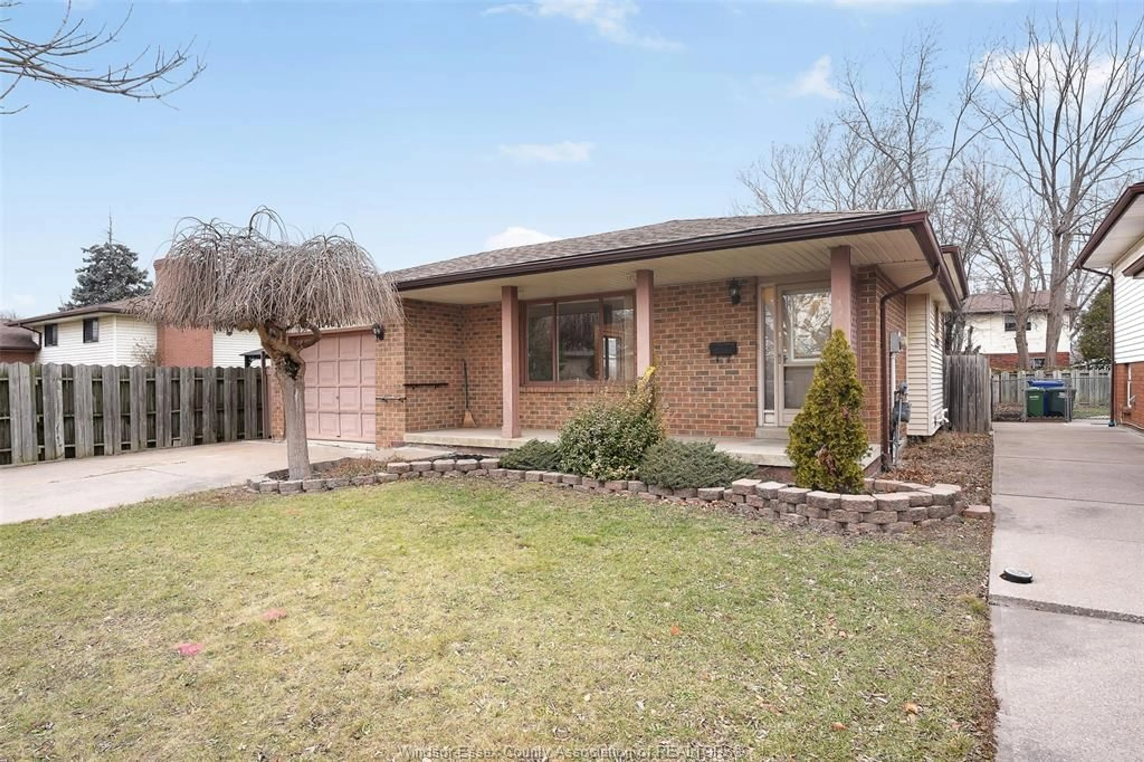 Home with brick exterior material, street for 1340 AZALIA Cres, Windsor Ontario N8W 5C8