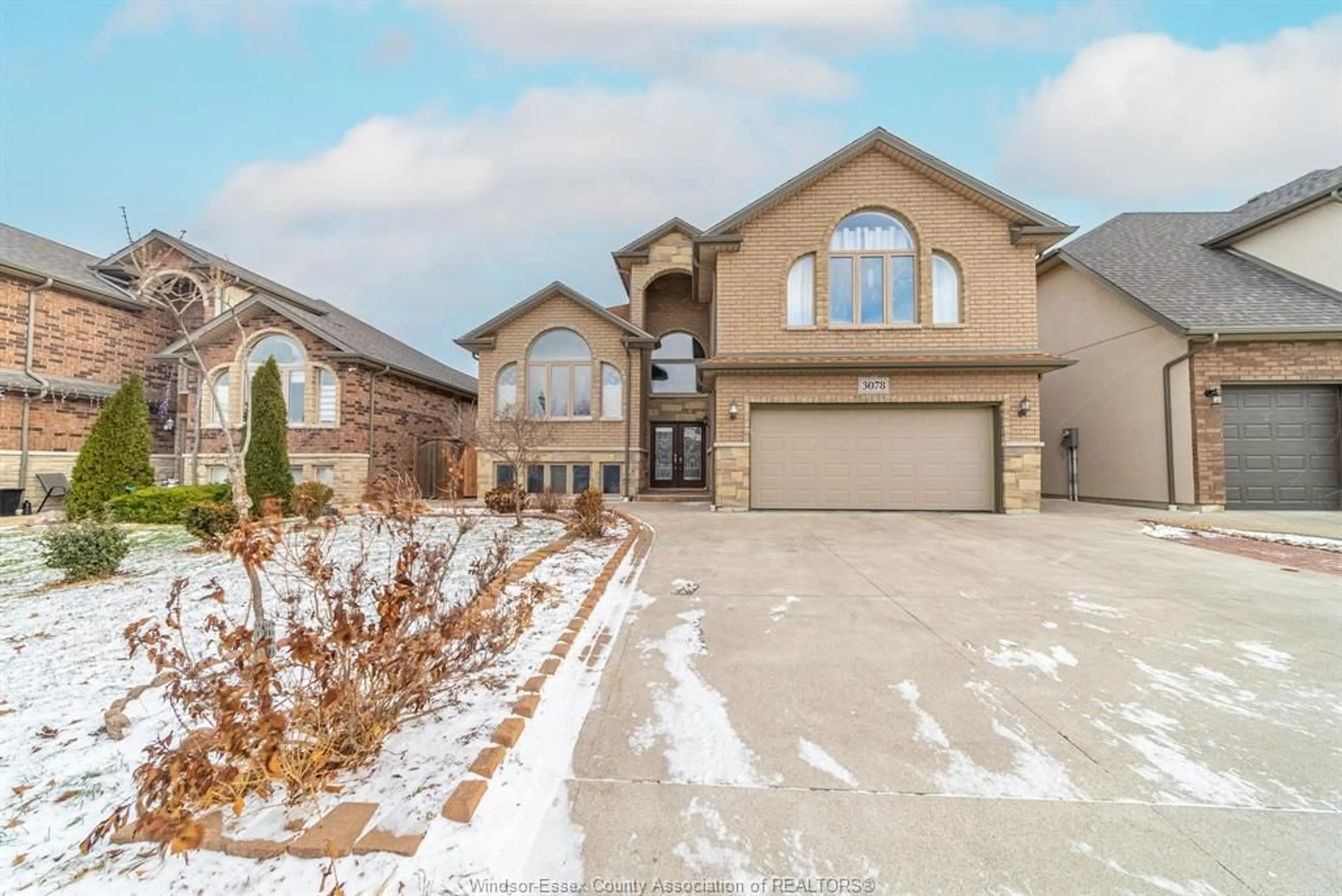 Home with brick exterior material, street for 3078 TROUP Cres, Windsor Ontario N8R 0A5