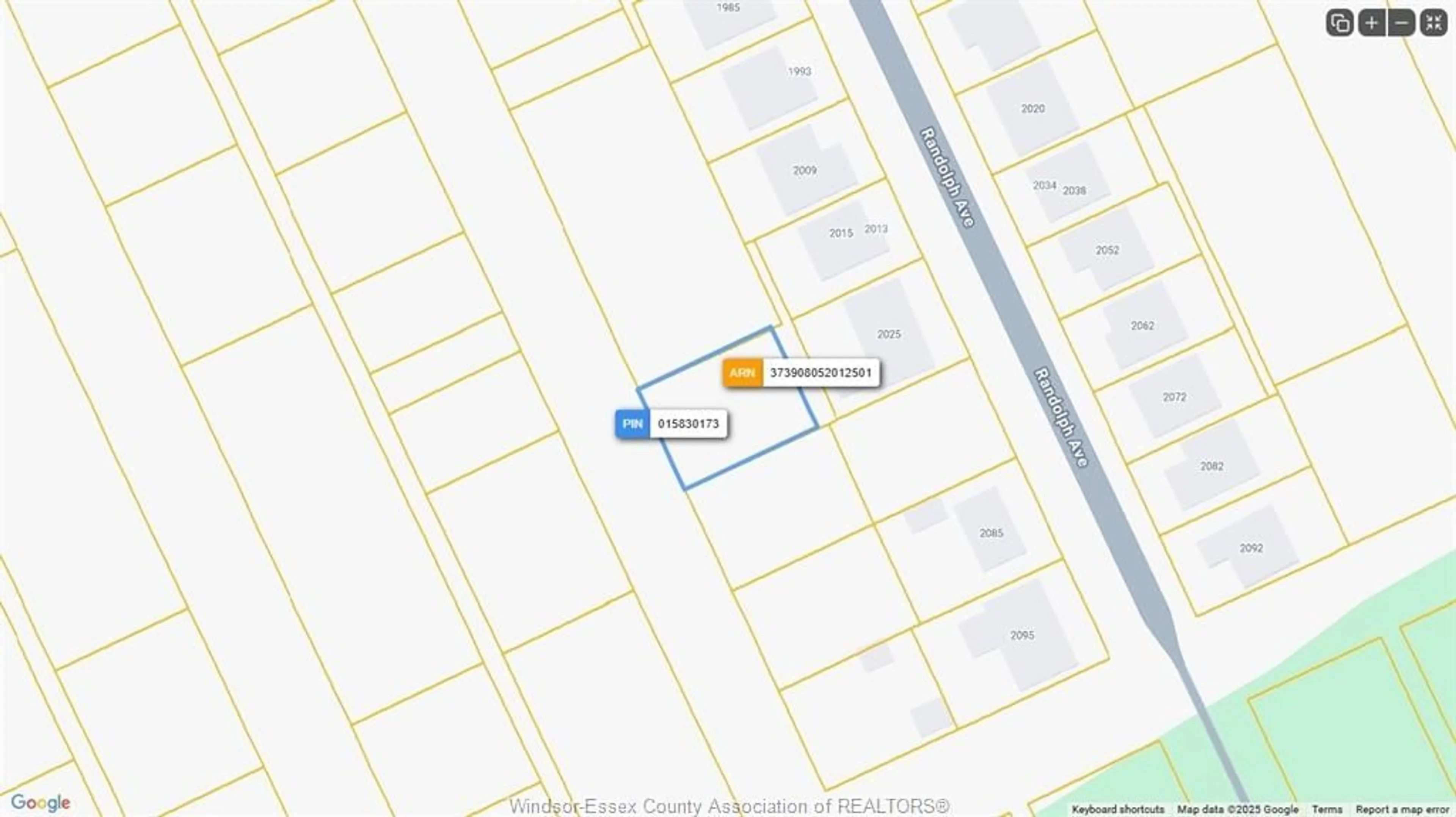 Unknown for V/L ST. PATRICK'S Ave, Windsor Ontario N9B 2W4